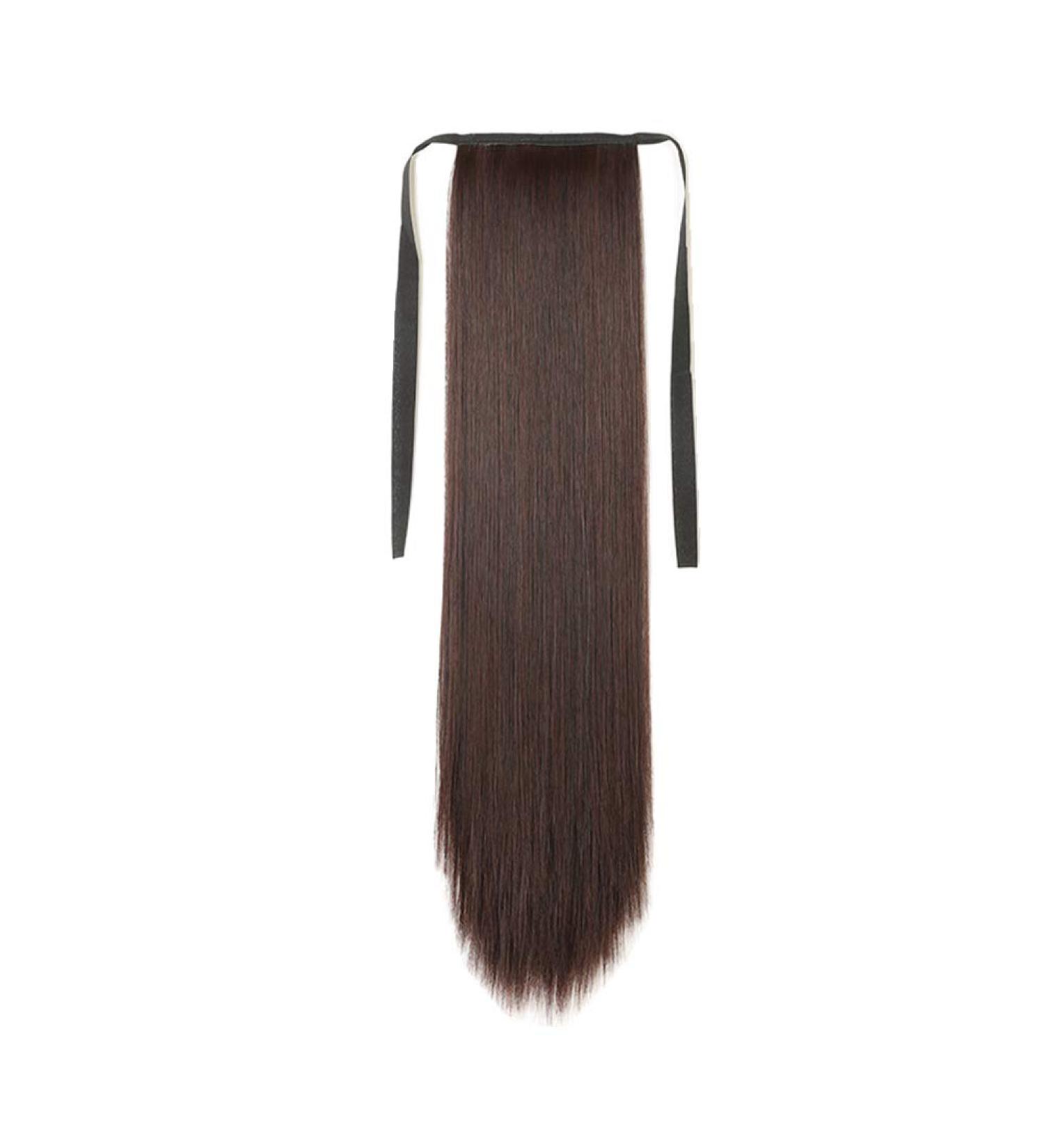 Shop Dark Brown Tape Extensions | Real Hair Clip-In Ponytail & Hair Pieces - Buy Online on GoSupps.com
