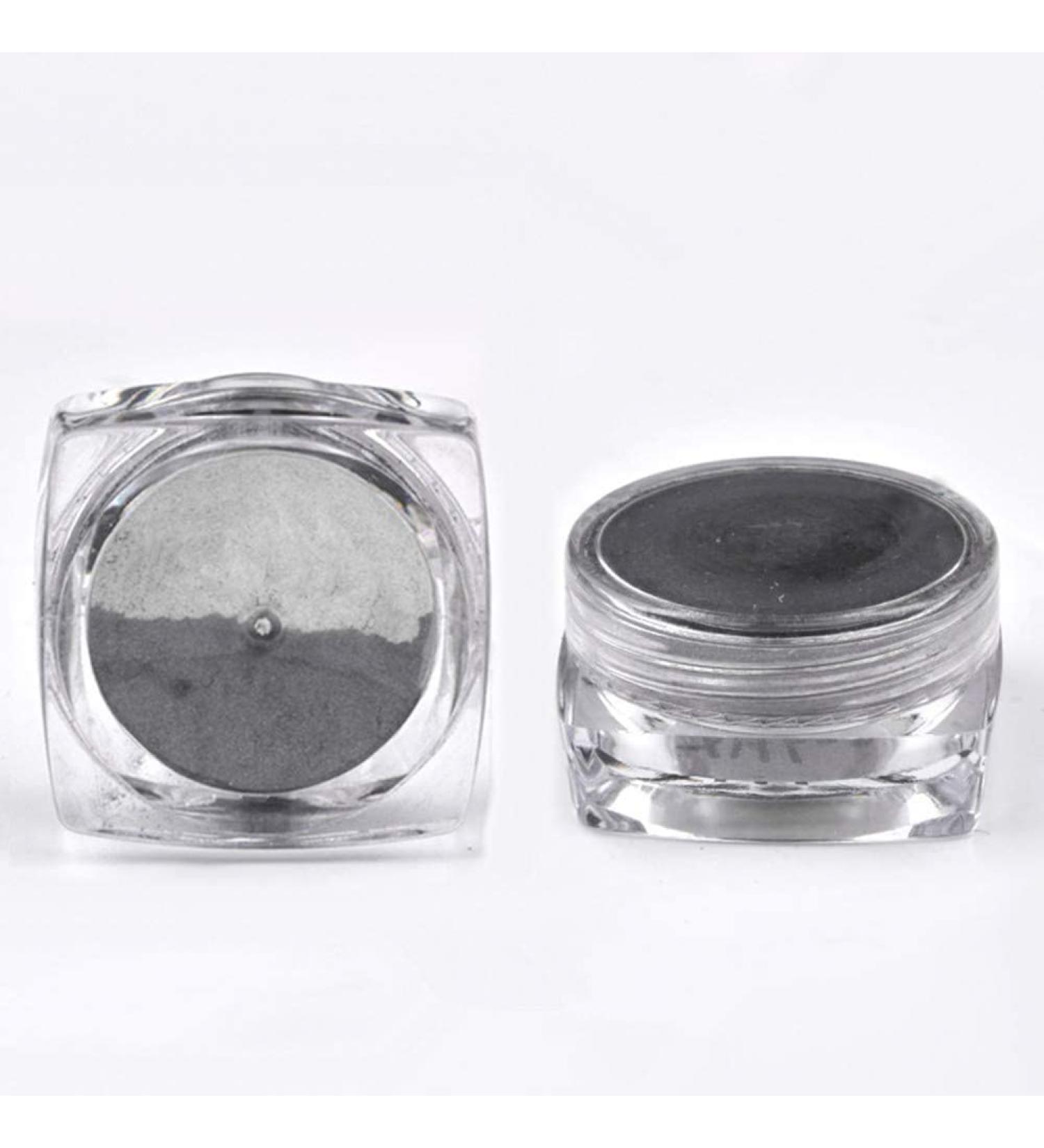 ANKROYU 1g/bottle Nail Mirror Powder Nail Glitter Nail Mirror Shining Powder Chrome Nail Powder Pigment Glitters Dust Nail Manicure DIY Nail Art Decoration - Buy Online on GoSupps.com