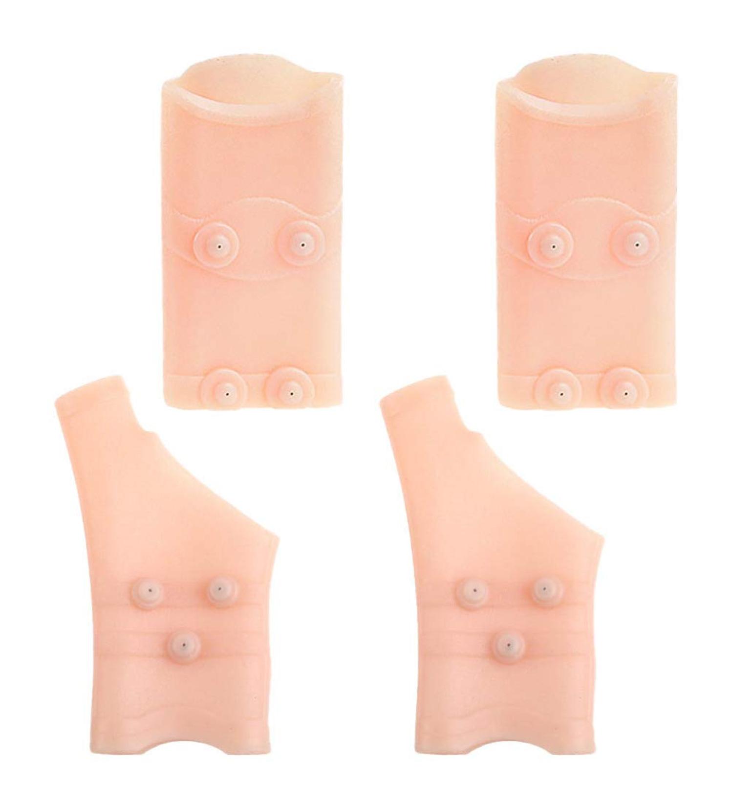 Shop 2 Pairs Magnetic Foot Guard Ankle & Wrist Braces | Ultimate Support for Running & Cycling - Buy Online on GoSupps.com