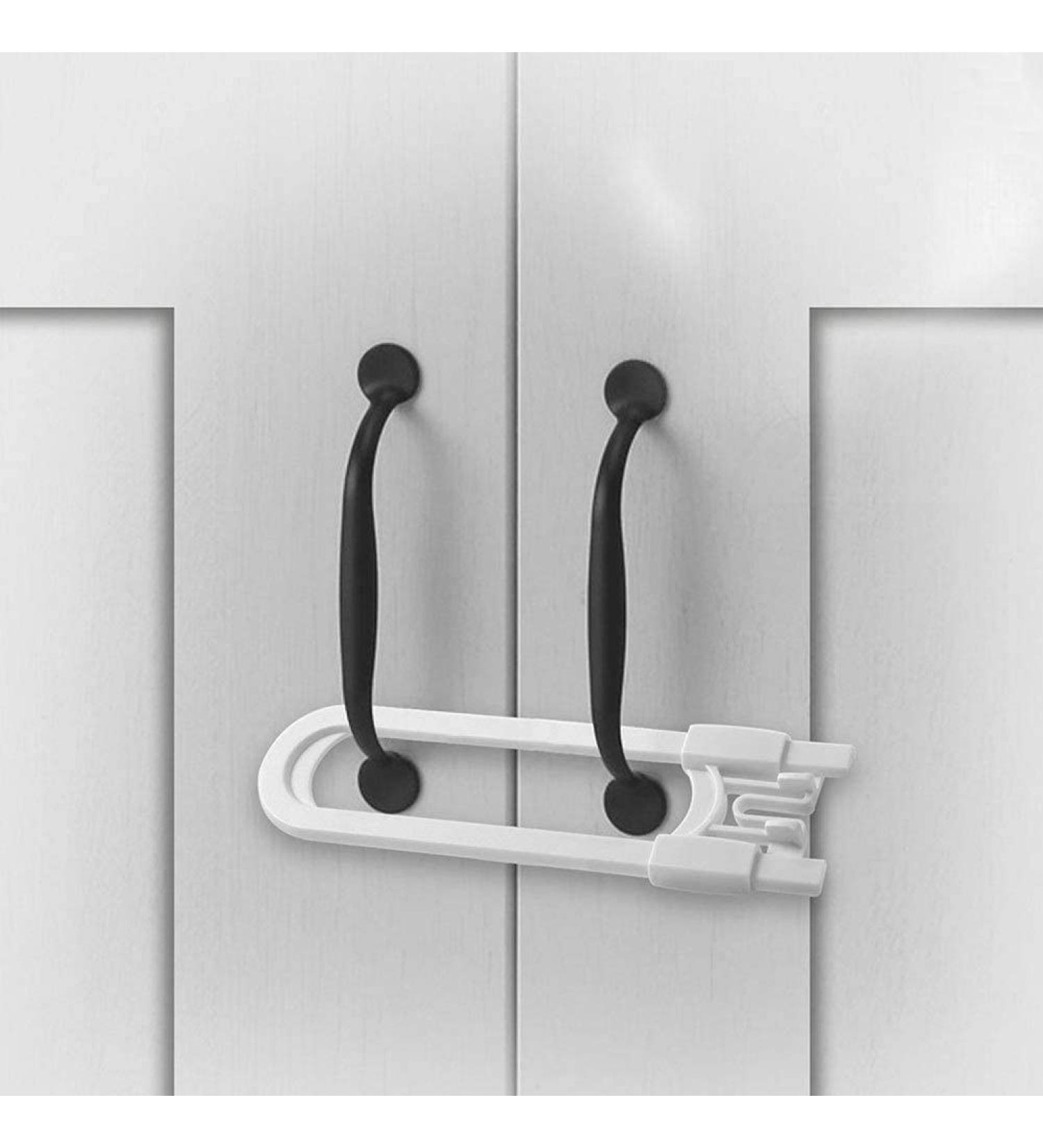 Buy Bootwo Child Lock (6 Pieces) - No Drill Cabinet & Door Protection for Kids - Safe Closet Locks for Children - Buy Online on GoSupps.com
