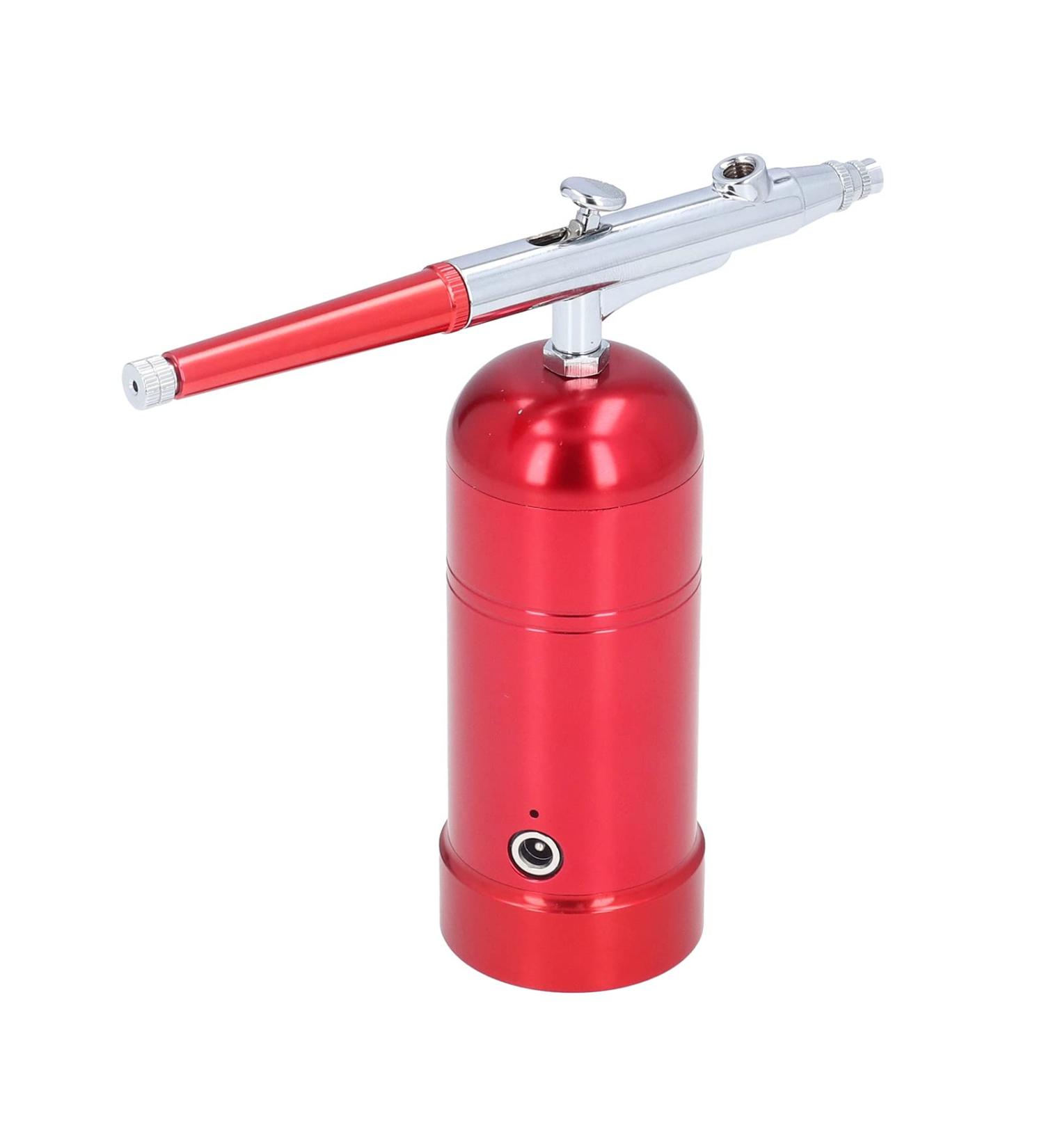 DAUERHAFT Makeup Airbrush Kit - Rechargeable Facial Oxygen Injector for Home & Salon Use | High Pressure Metal Structure & USB Cable - Buy Online on GoSupps.com
