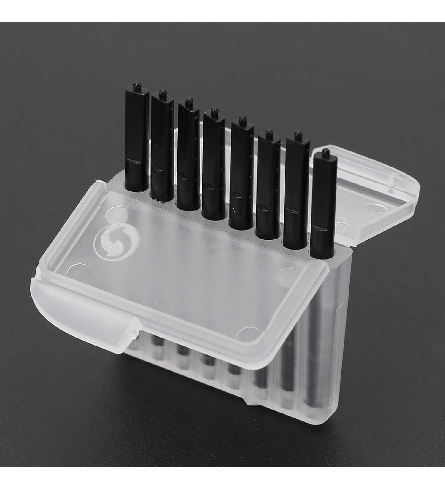 Wax Guards 8Pcs Disposable Earwax Guards Filters Hearing Assistance Black - Buy Online on GoSupps.com