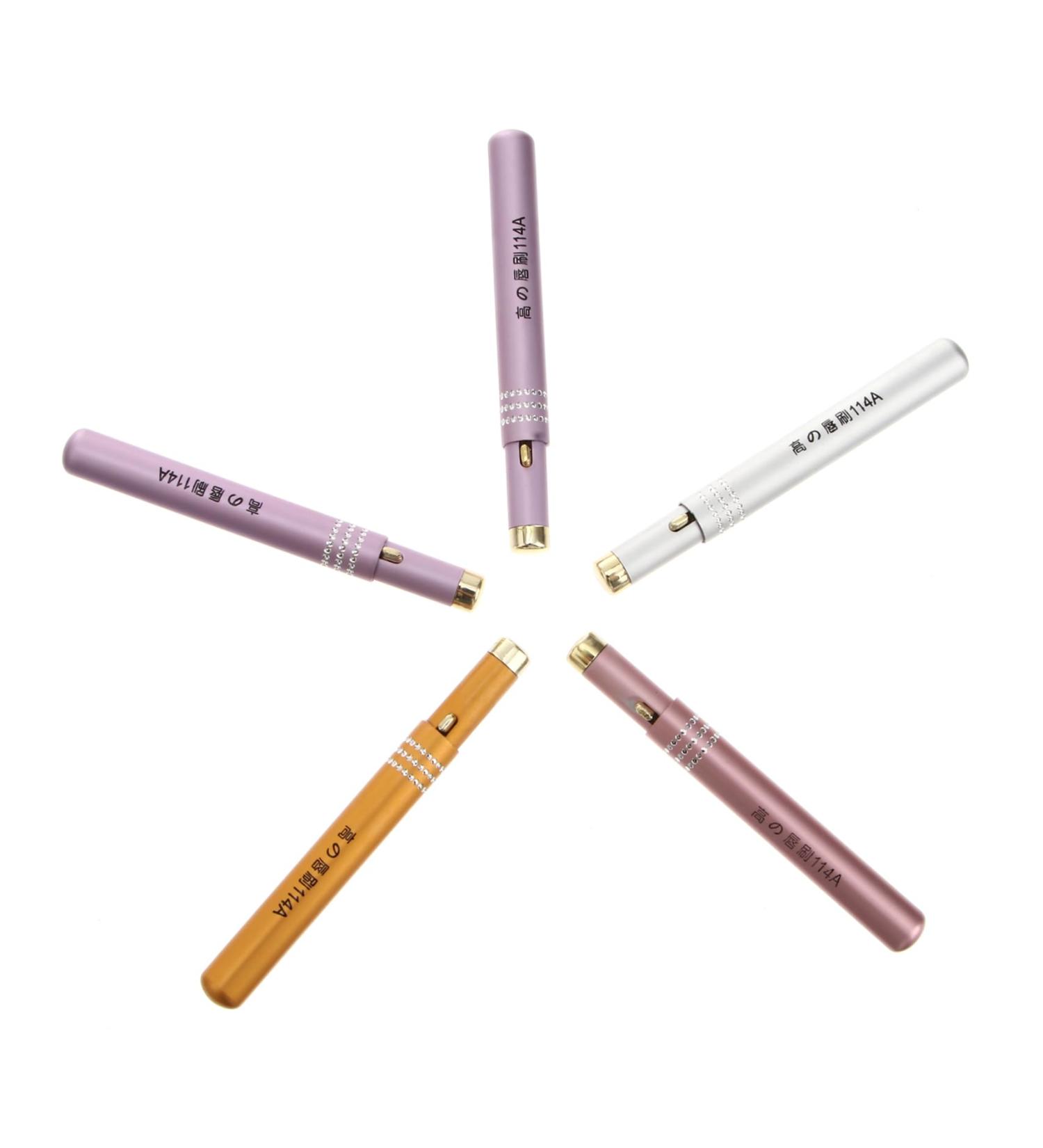 10 Pcs Retractable Lip Brush Set - Perfect for Lipstick & Lip Gloss Application | Durable & Portable Lip Applicators - Buy Online on GoSupps.com