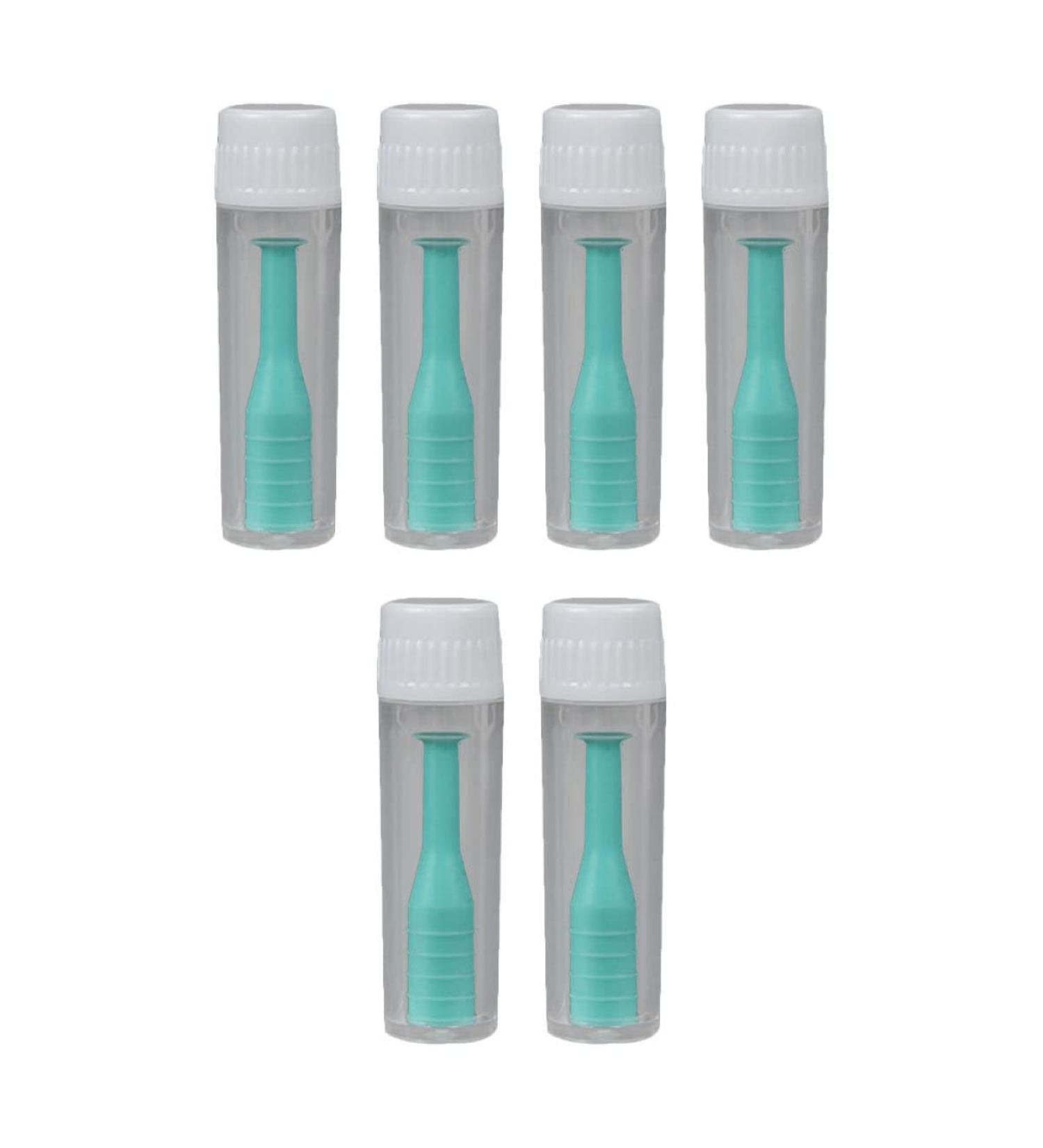ULTECHNOVO 18 Pcs Contact Lens Suction Stick Contact Lens Plunger Jaw Trainer Contact Lens Remover Contact Plunger for Soft Contacts Suction Cup Abs Glasses Case Shortsighted Greenx3pcs 5x0.8x0.8cmx3pcs - Buy Online on GoSupps.com