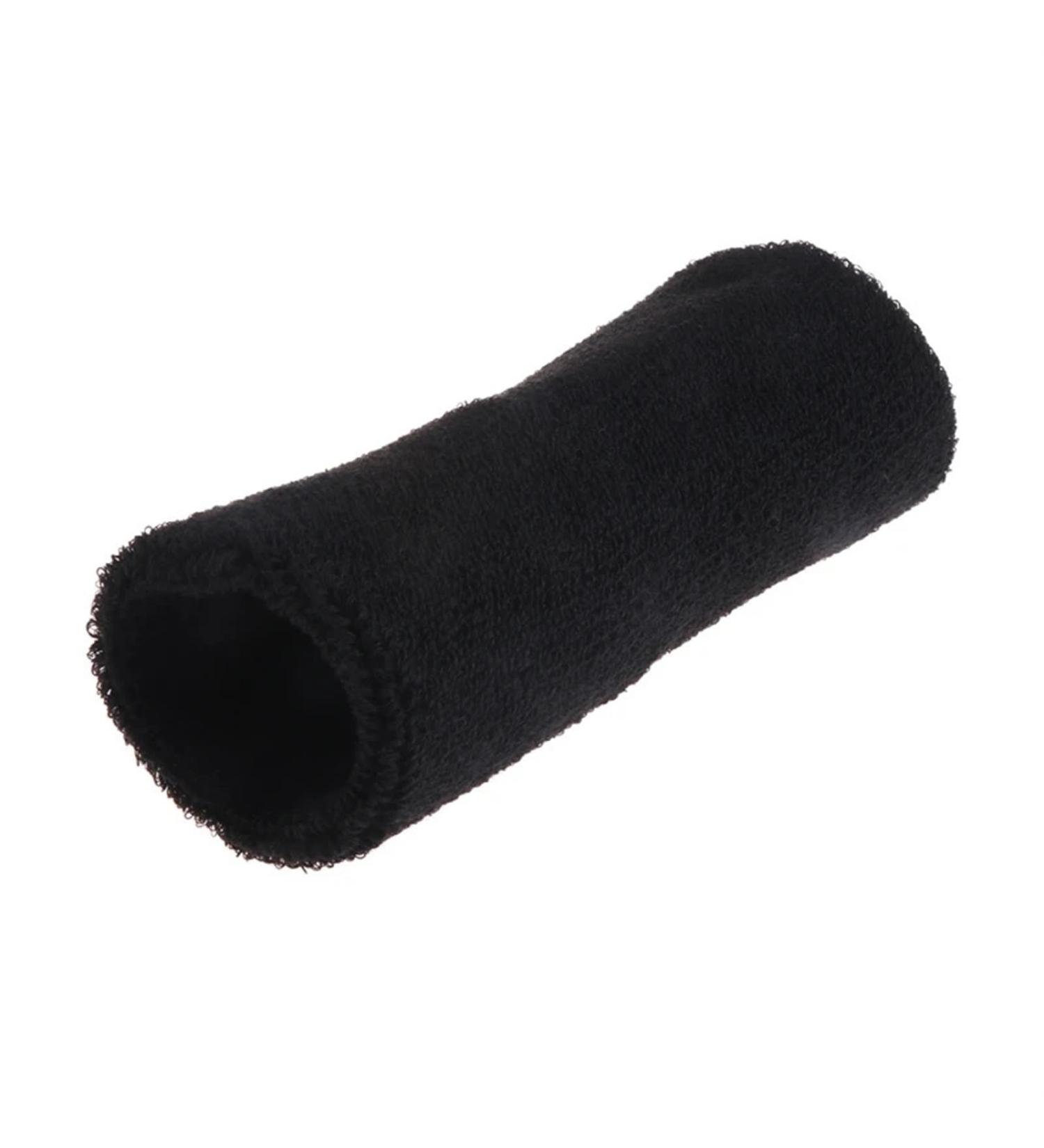 Buy 1 Pcs Cotton Unisex Sport Sweatband Wristband for Basketball & Running | Black 8x15 Size A - International Shipping Available - Buy Online on GoSupps.com