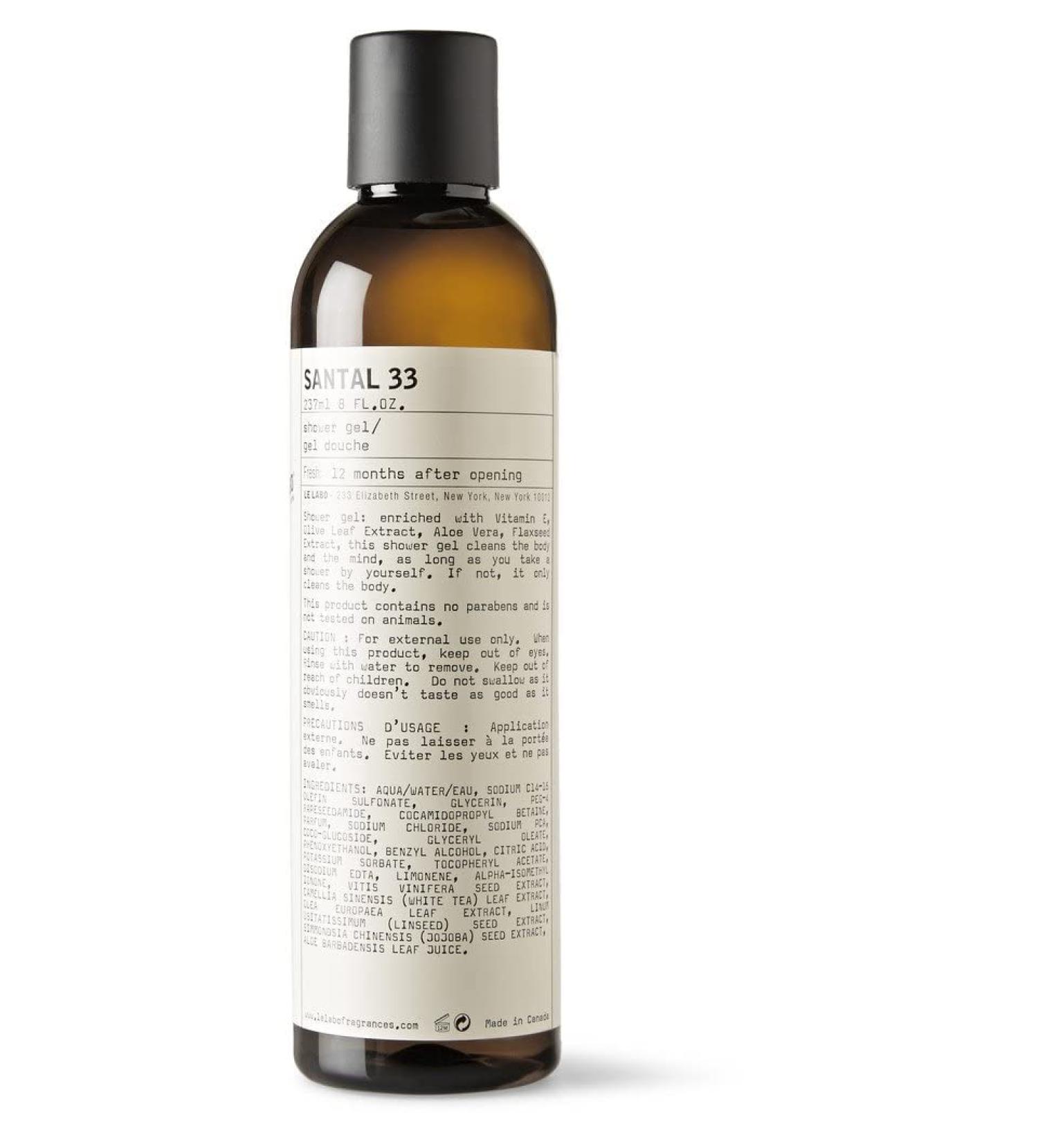 Le Labo Santal 33 Shower Gel - 8 oz./237ml