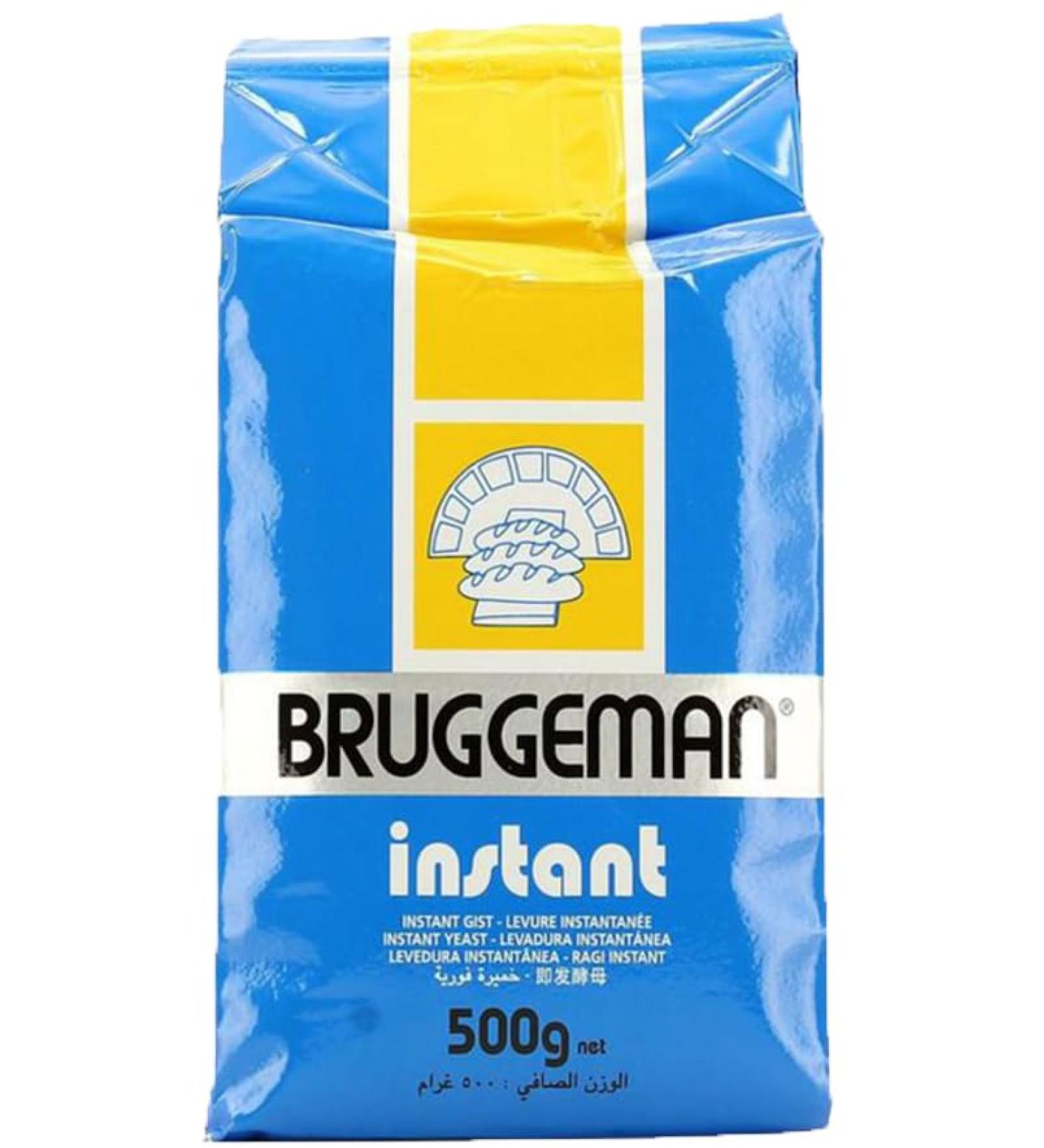 Bruggeman Instant Dry Yeast 4X500g Pack | Premium quality for lean dough | Suitable for almost every recipe and every baking technique - Buy Online on GoSupps.com