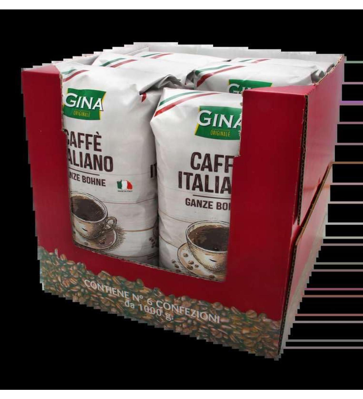 Coffee Caffe Italiano Beans 1 kg Box of 6