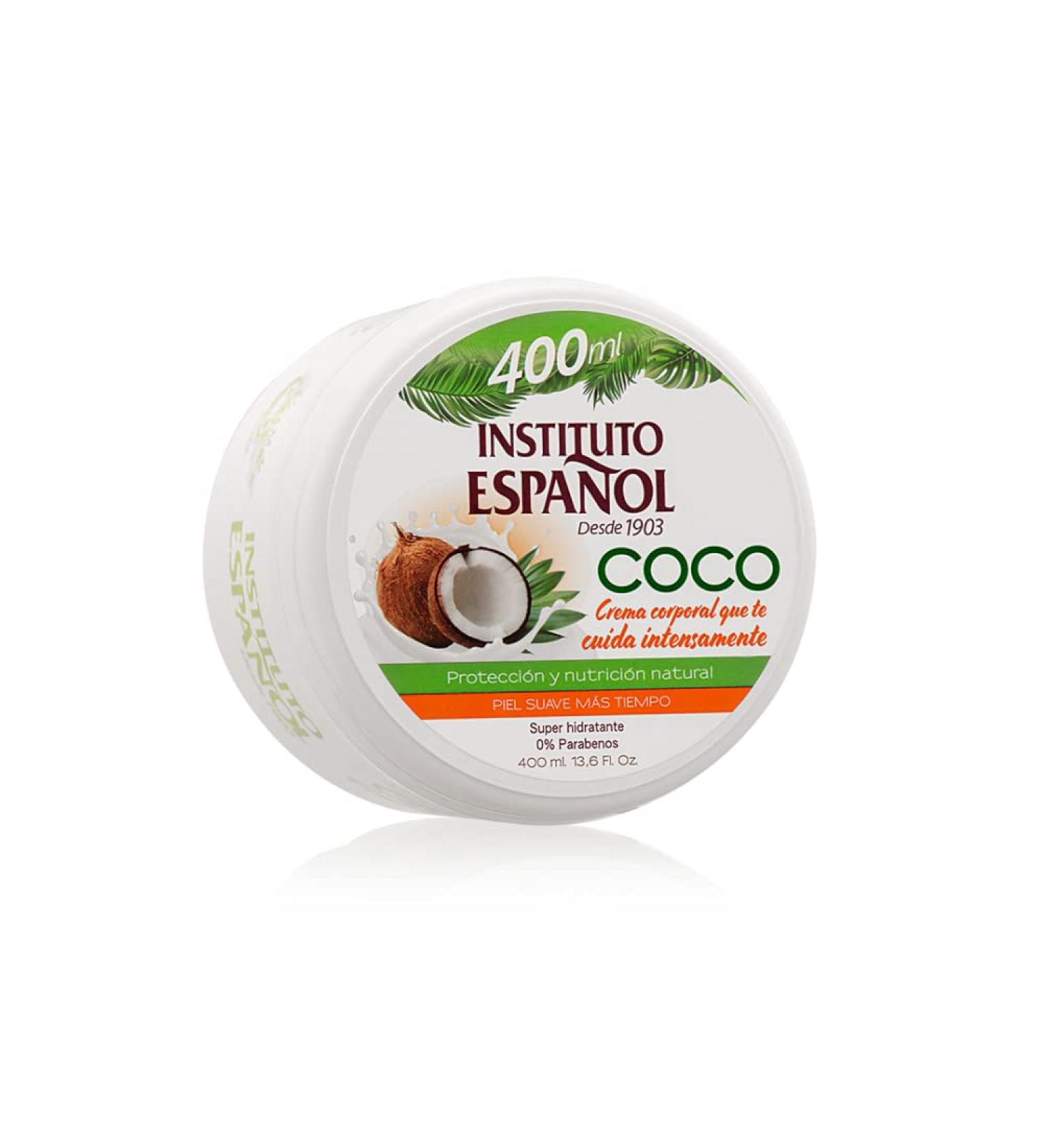 Instituto Espa ol Tarro Coconut Body Cream 400 ml