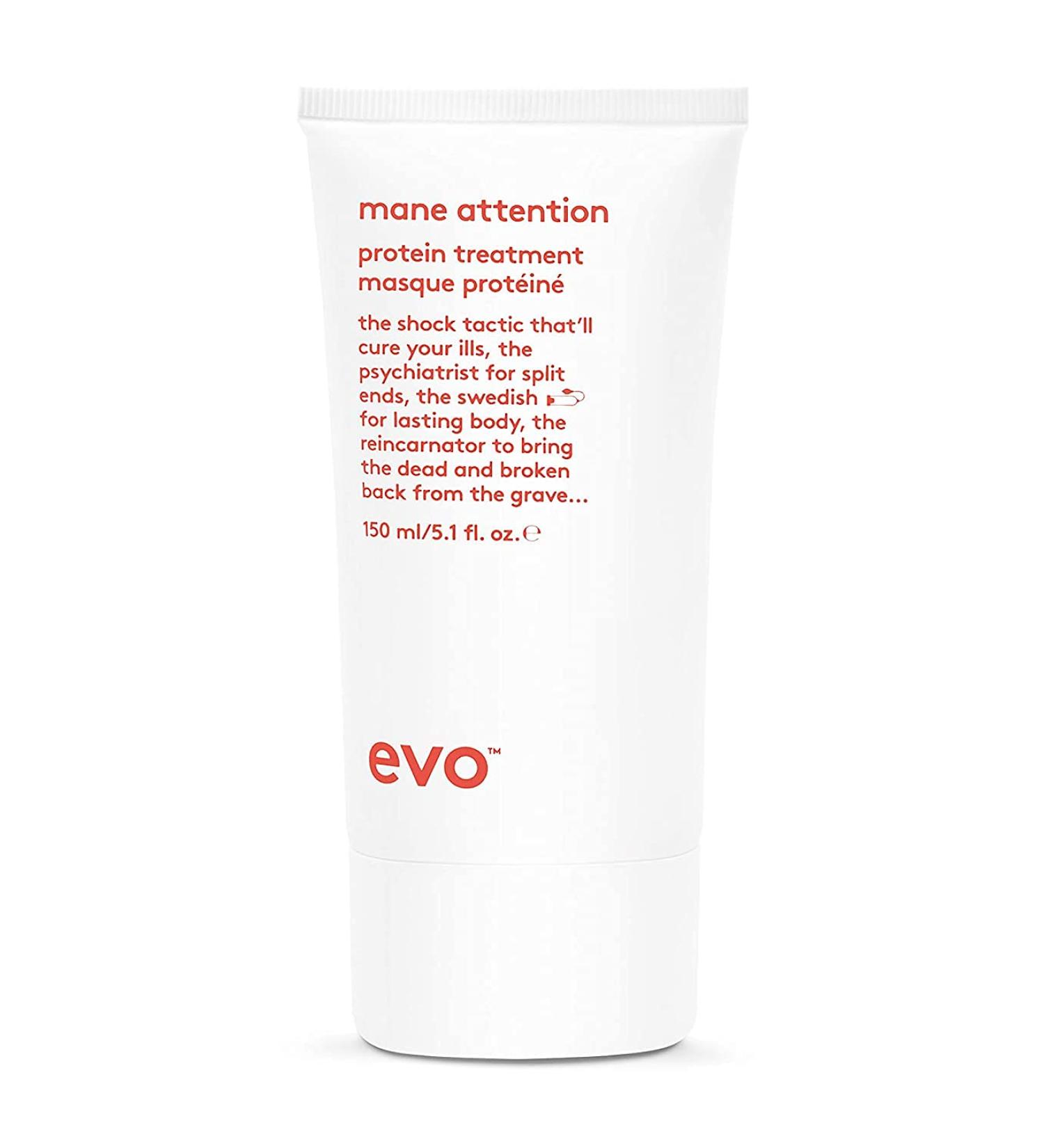 Evo Mane Attention Protein Hair Treatment - Moisturizing, Repairing & Strengthening - 5.1 fl oz - Buy Online on GoSupps.com