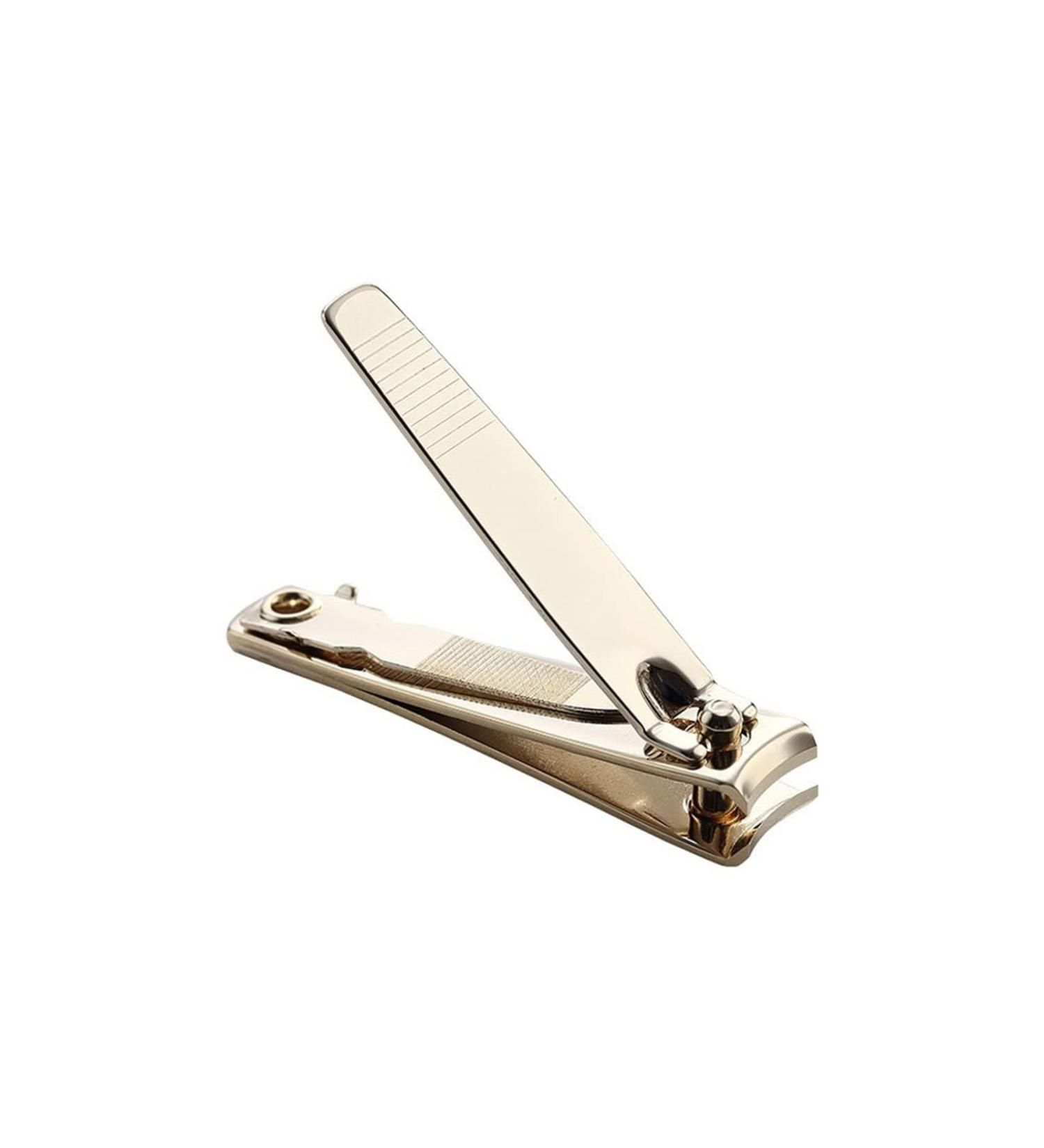 NBGGFF Nail Clippers Gold Carbon Steel Nail Clipper Cutter Professional Manicure Trimmer Toe Nail Clipper Household Nail Scissors with File - Buy Online on GoSupps.com