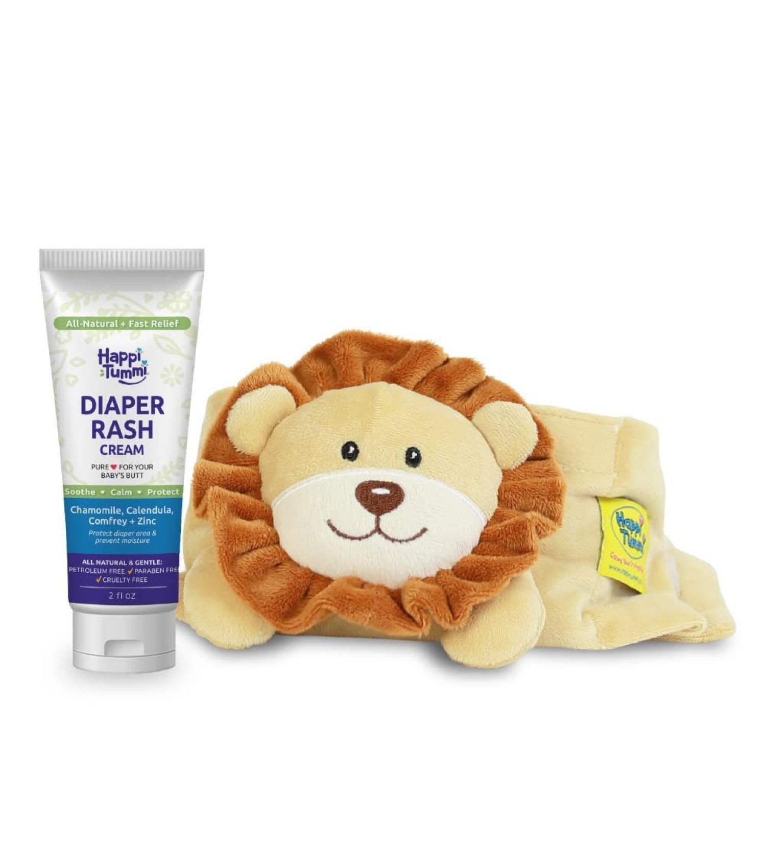 Happi Tummi Natural Colic Relief Belly Band with Organic Diaper Rash Cream - Maw Maw | Soothe Baby's Tummy Naturally - Buy Online on GoSupps.com