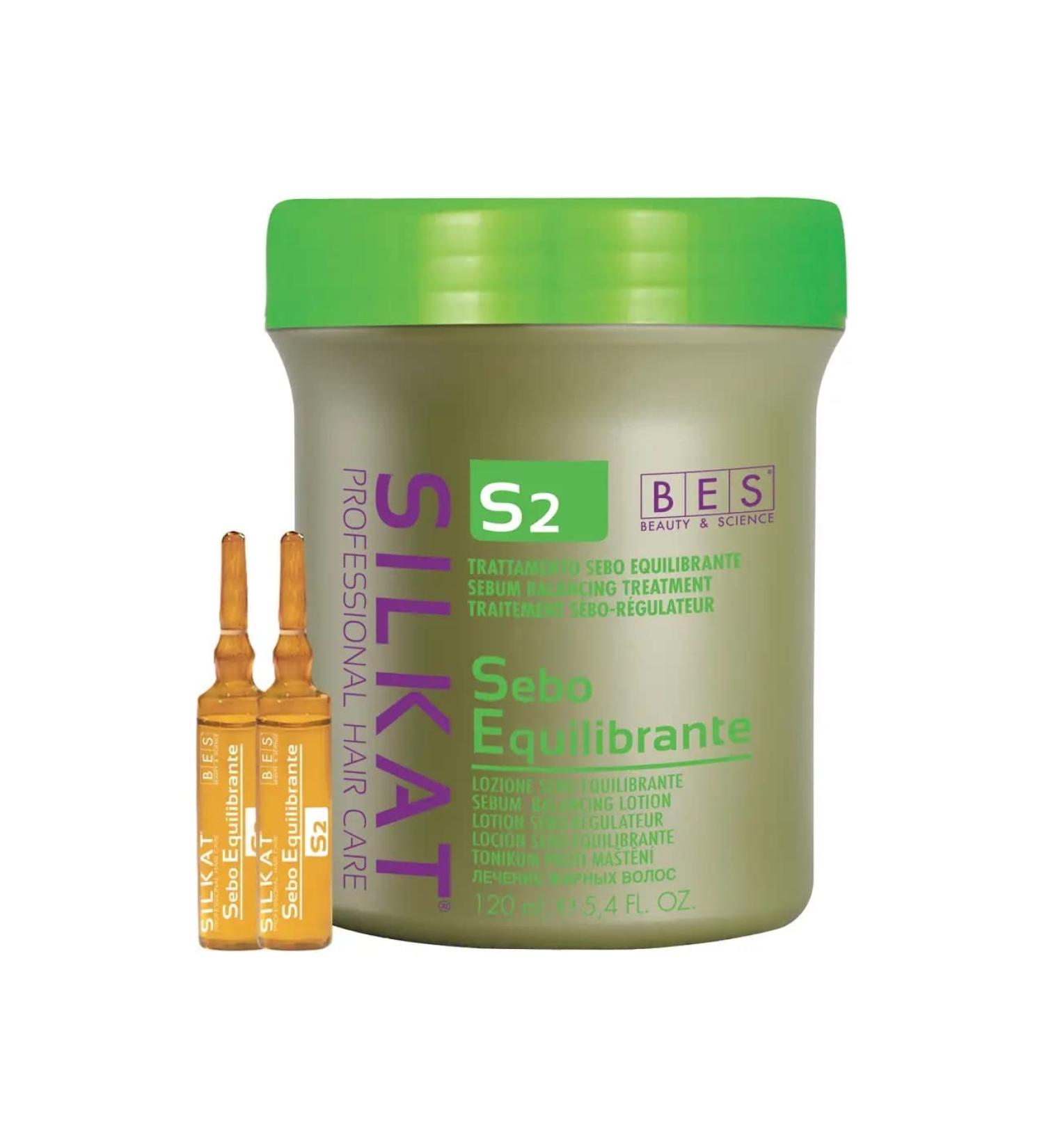 Bes Silkat pHC Sebo Equilibrante Lotion S2 12 x 10 ml. - Buy Online on GoSupps.com