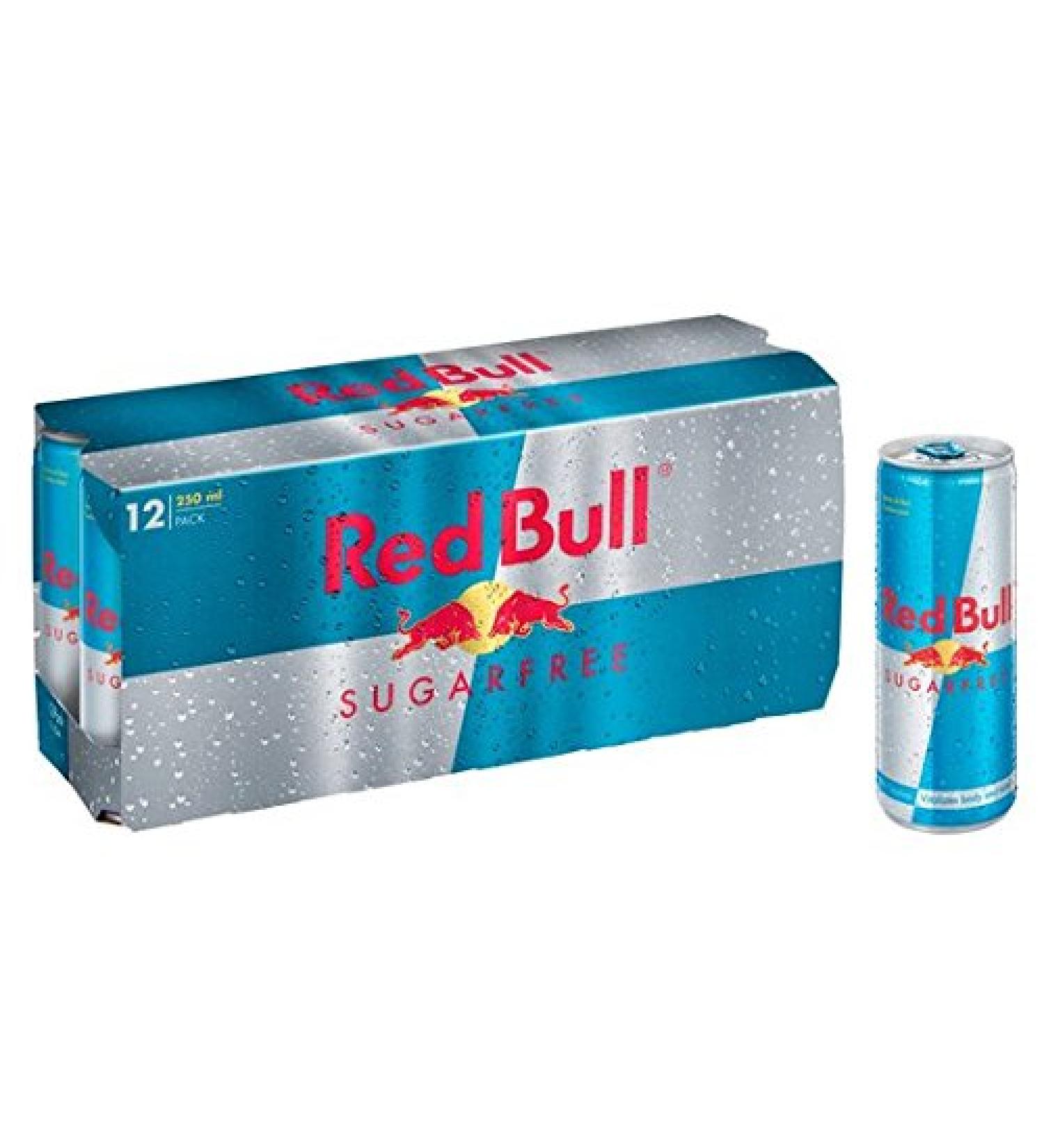 Red Bull Red Bull Free Energy Drink Sugar 12 x 250 ml