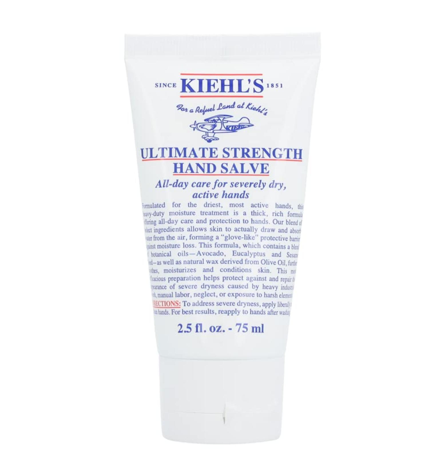 Kiehl's Ultimate Strength Hand Salve Moisturizer 2.5 oz - For Women | Shop Now - Buy Online on GoSupps.com