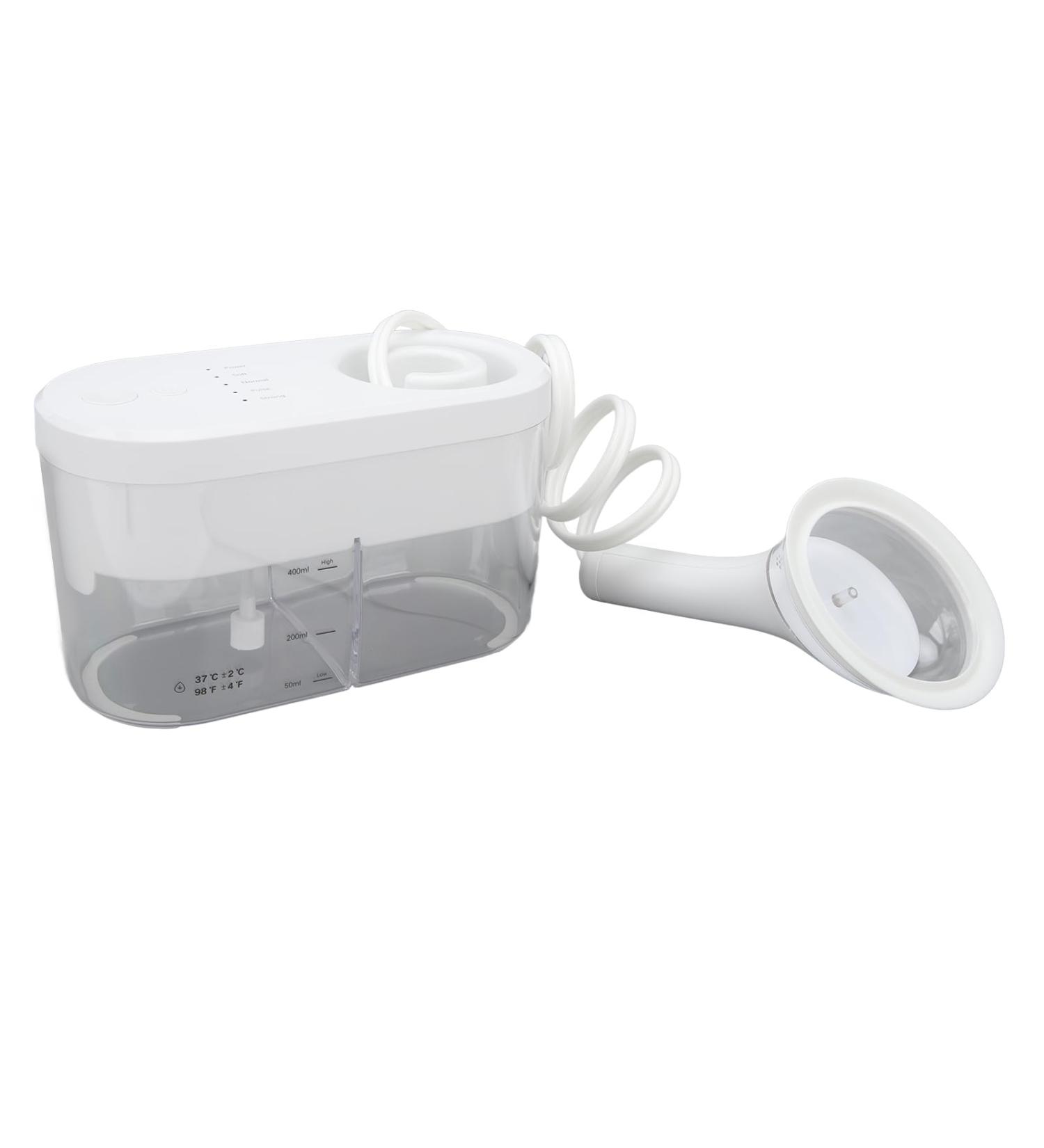 Electric Ear Wax Cleaner Tool for Adults - Hygienic 800ml Home Kit (White) - Buy Online on GoSupps.com