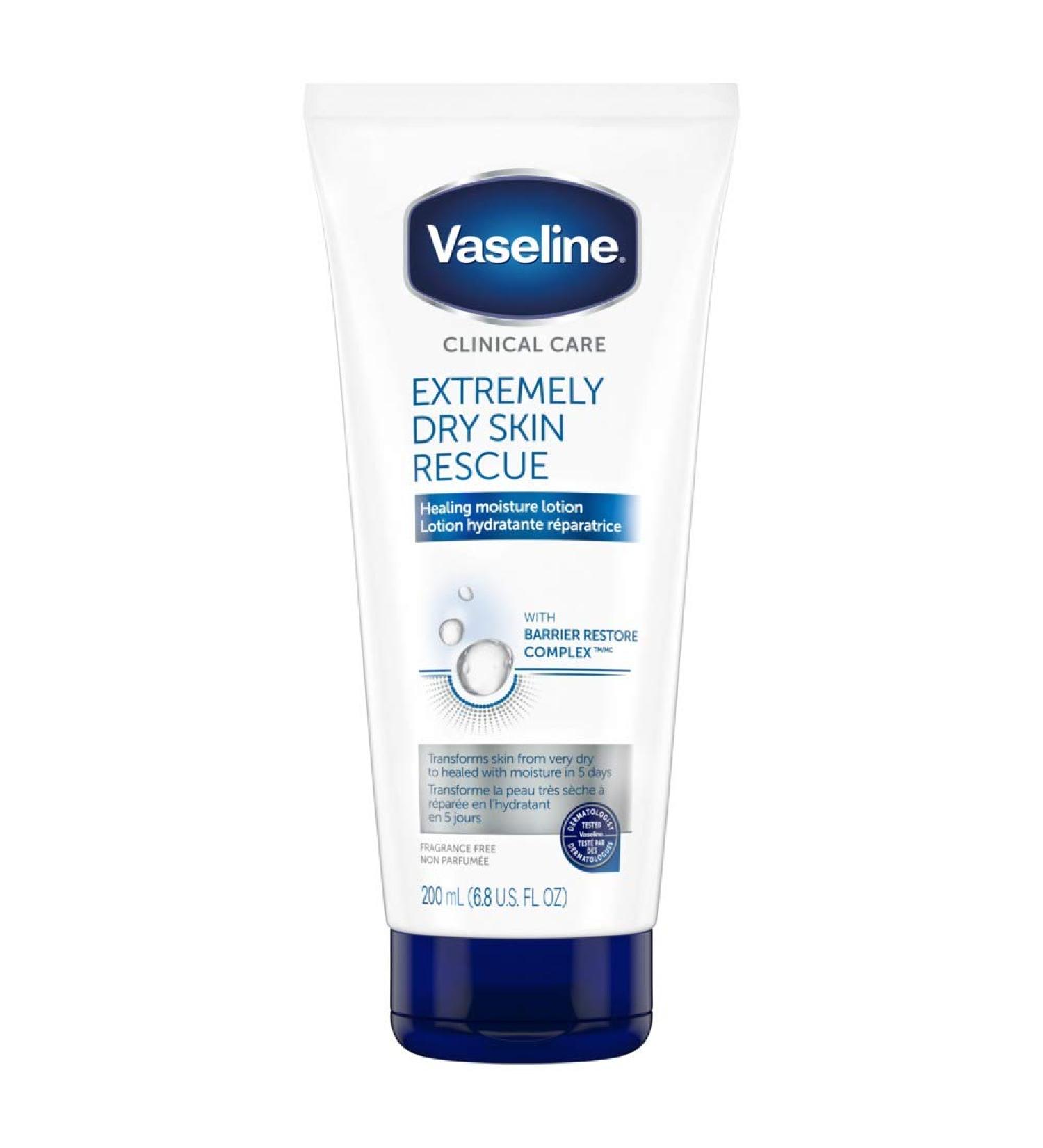 Vaseline Clinical Care Extremely Dry Skin Rescue Hand and Body Lotion 6.8oz - Pack of 1 - Buy Online on GoSupps.com