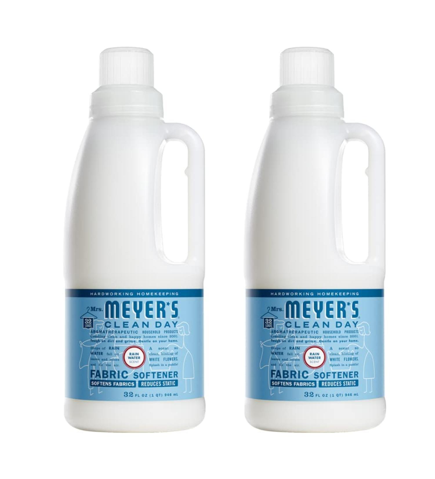 Mrs. Meyer's Clean Day Liquid Fabric Softener Rainwater Scent 32 Oz. (2 Pack) - Buy Online on GoSupps.com