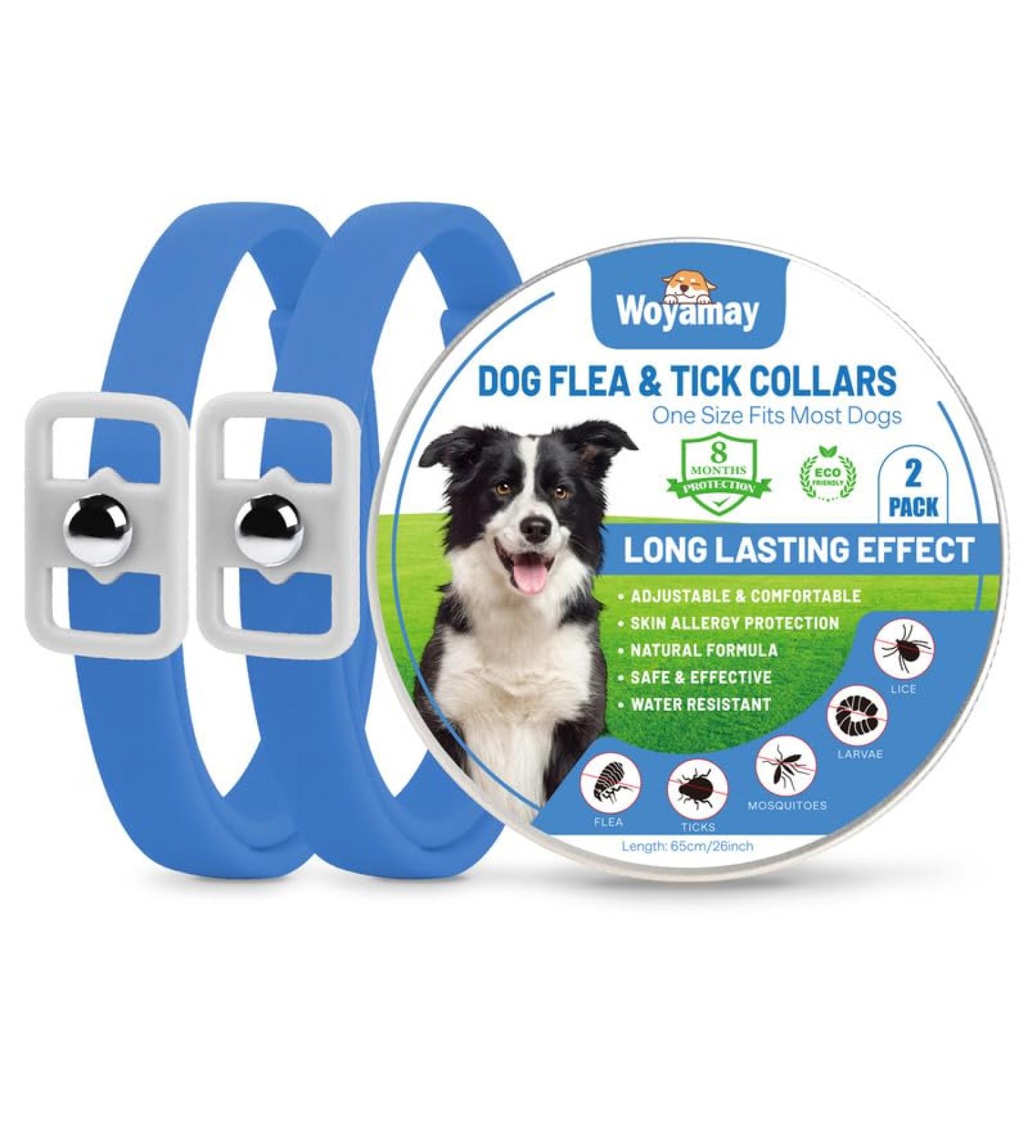 Repellent Collars for Dogs Repellent Collar for Dogs Adjustable Water Resistant repellent Collar Dog Natural Dog repellent Collars for Puppies Small Medium Large Dogs Blue 2pack - Buy Online on GoSupps.com