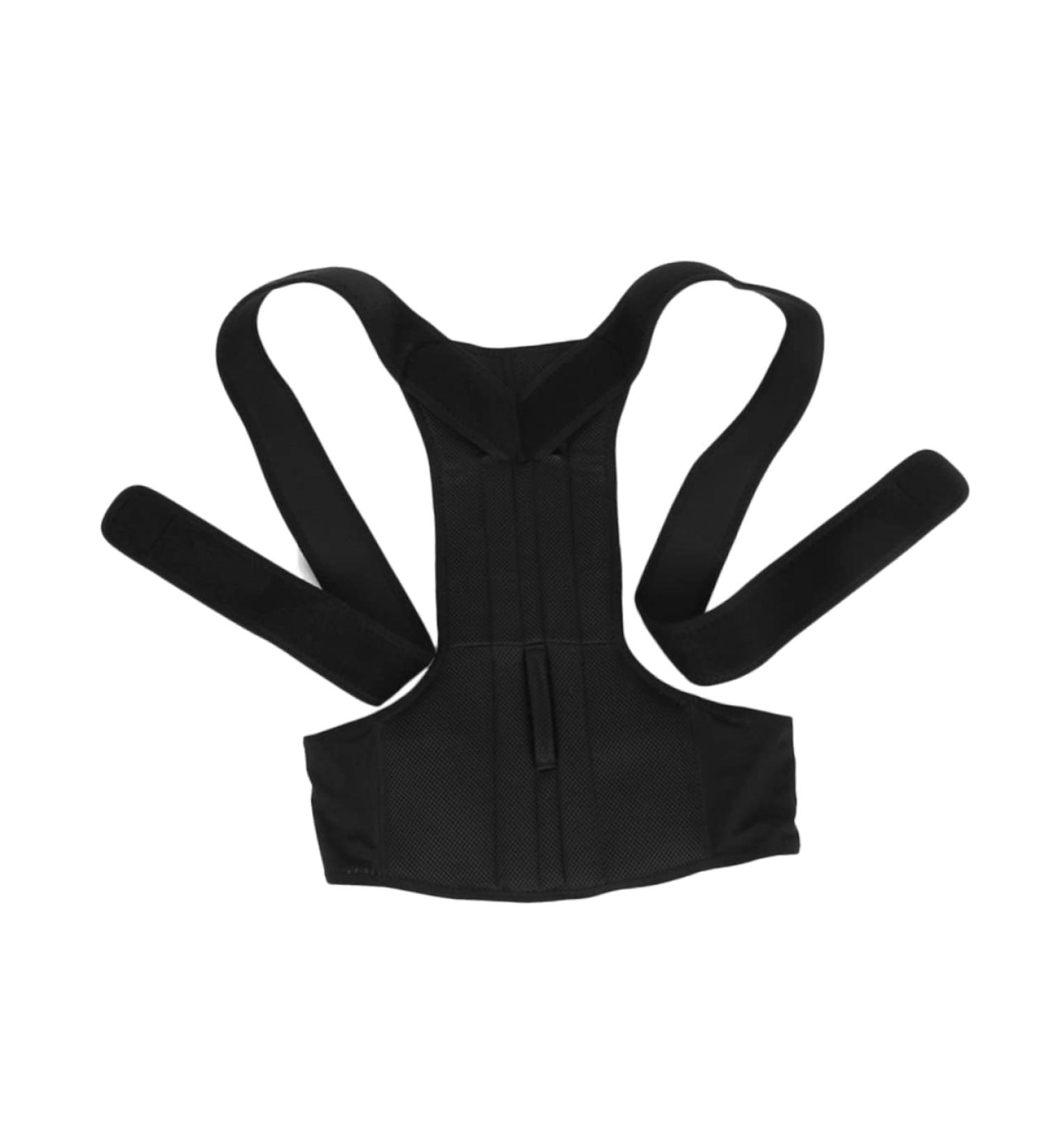 Buy Gatuida Lumbar Support Posture Brace for Men & Women - XXL Black Support Belt for Optimal Posture - Buy Online on GoSupps.com