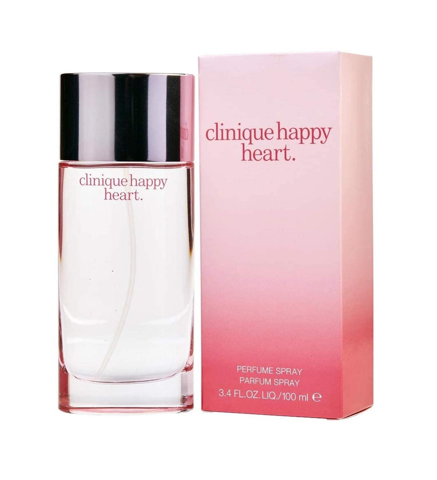 CLINIQUE Happy Heart Perfume Spray 3.4 oz - Citrus Scent, 3.4 fl oz (Pack of 1) - Buy Online on GoSupps.com