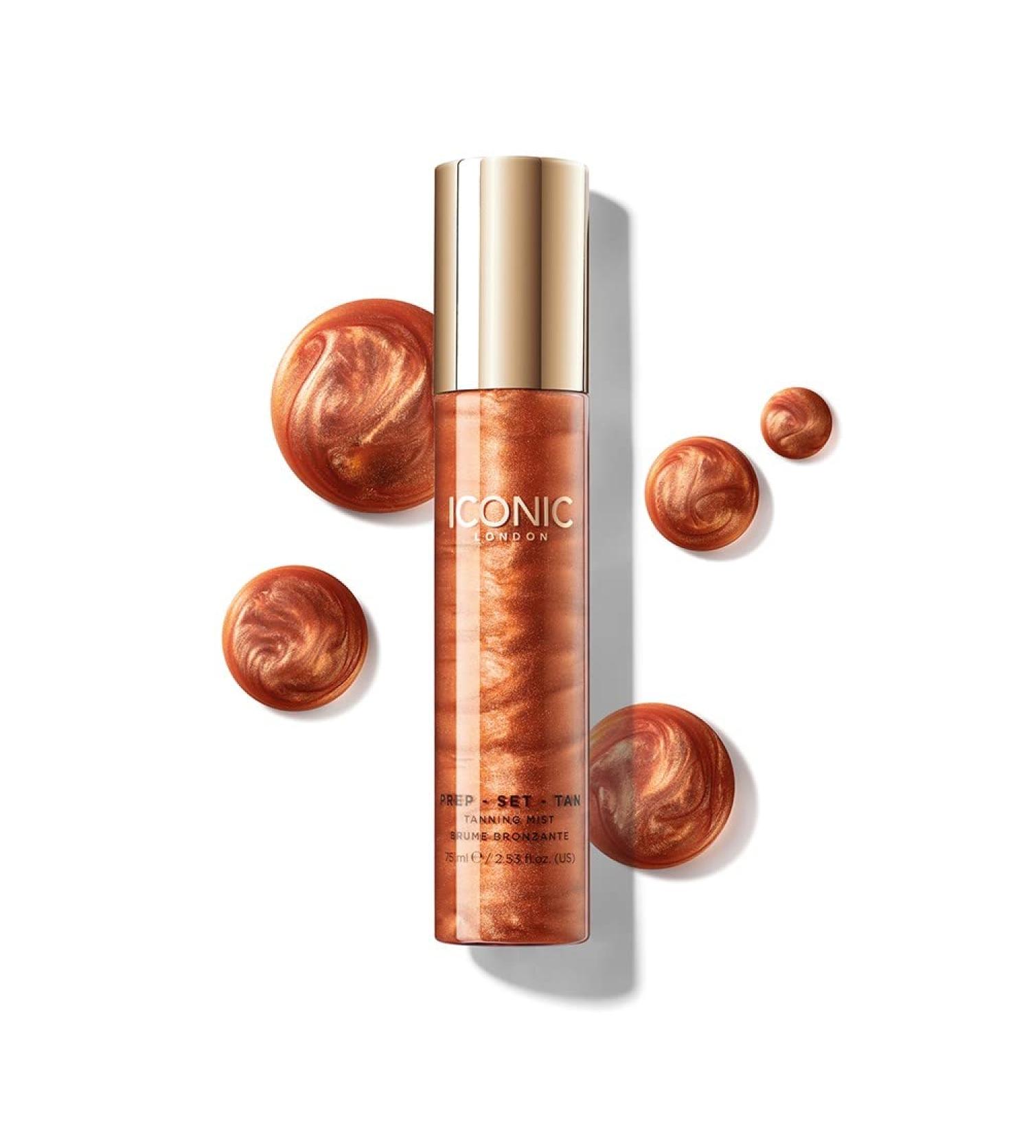 ICONIC London Prep Set Tan - Fake Tan Spray with Hyaluronic Acid and Vitamins A, E & F - Buy Online on GoSupps.com
