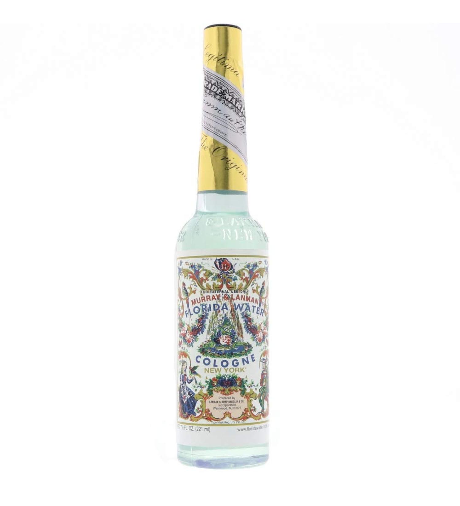 Murray & Lanman Florida Water Plastic Bottle 7.5 oz (Pack of 4) 7.5 Fl Oz (Pack of 4)