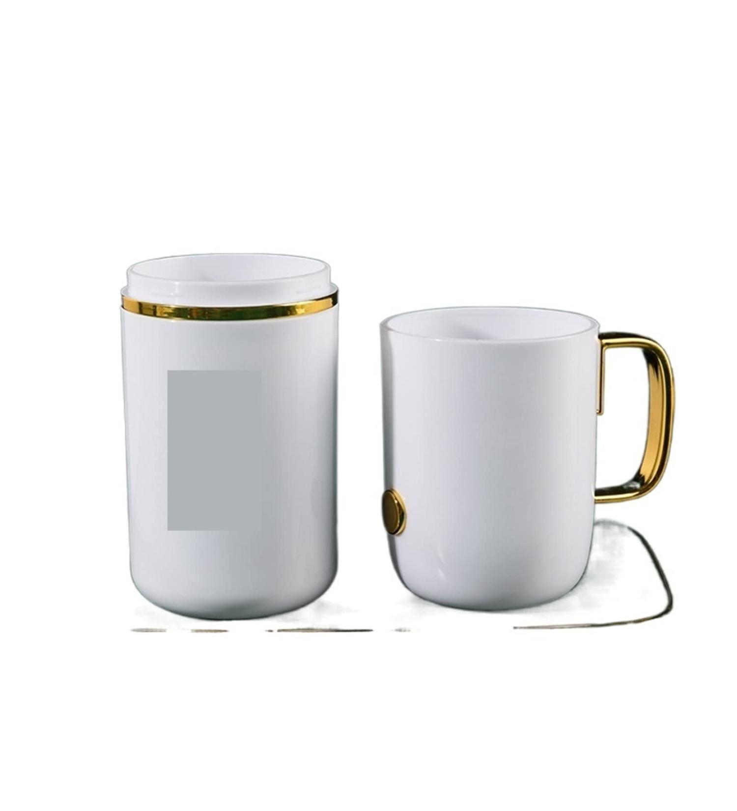 DIGJOBK Portable Travel Toothbrush Cup & Toothpaste Box - White Mouthwash Cup for International Shipping - Buy Online on GoSupps.com