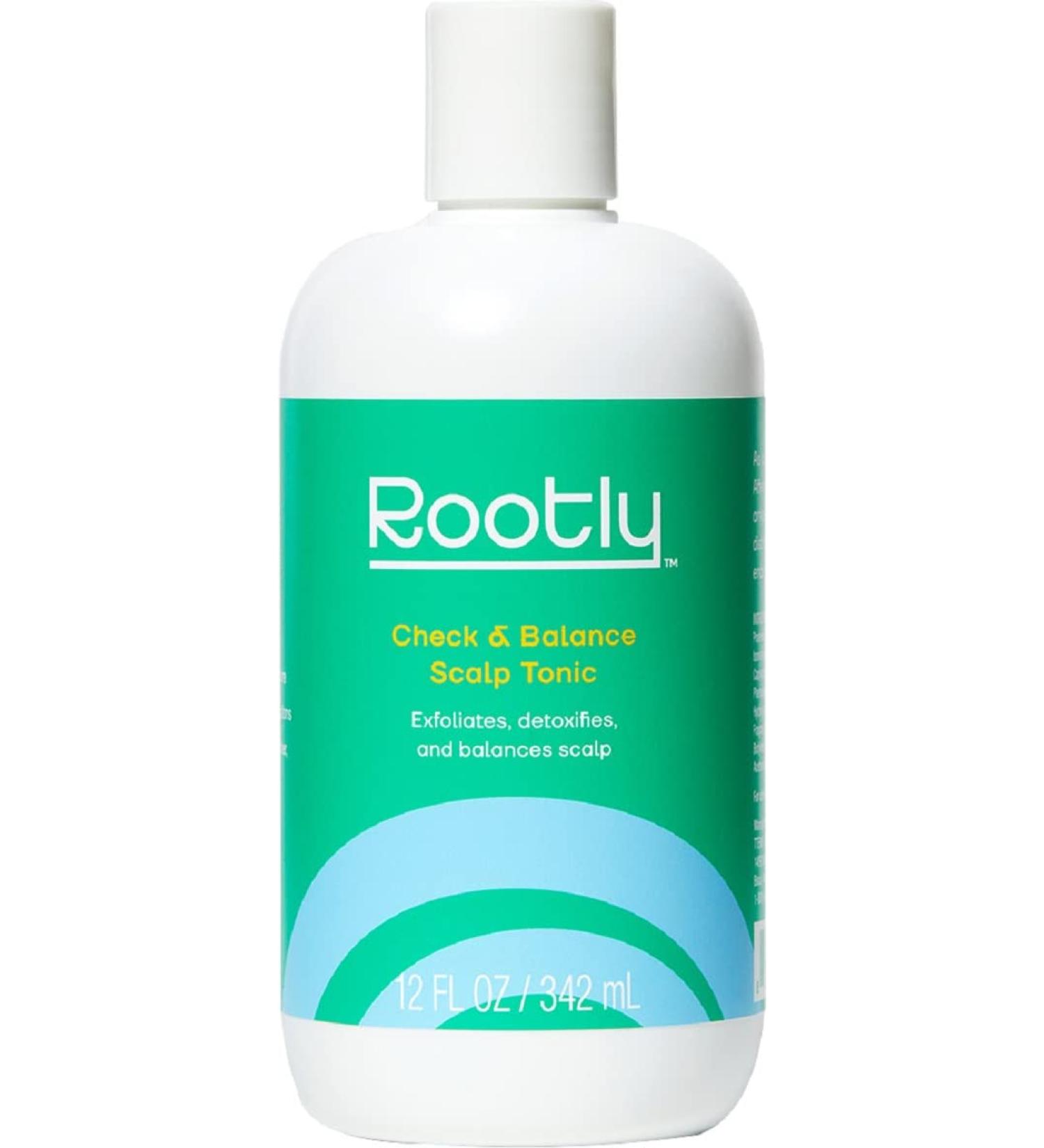 Buy Rootly Hair Tonic for Growth & Nourishment | Exfoliate Detoxify Balance Scalp pH | 12 Fl Oz - International Shipping Available - Buy Online on GoSupps.com