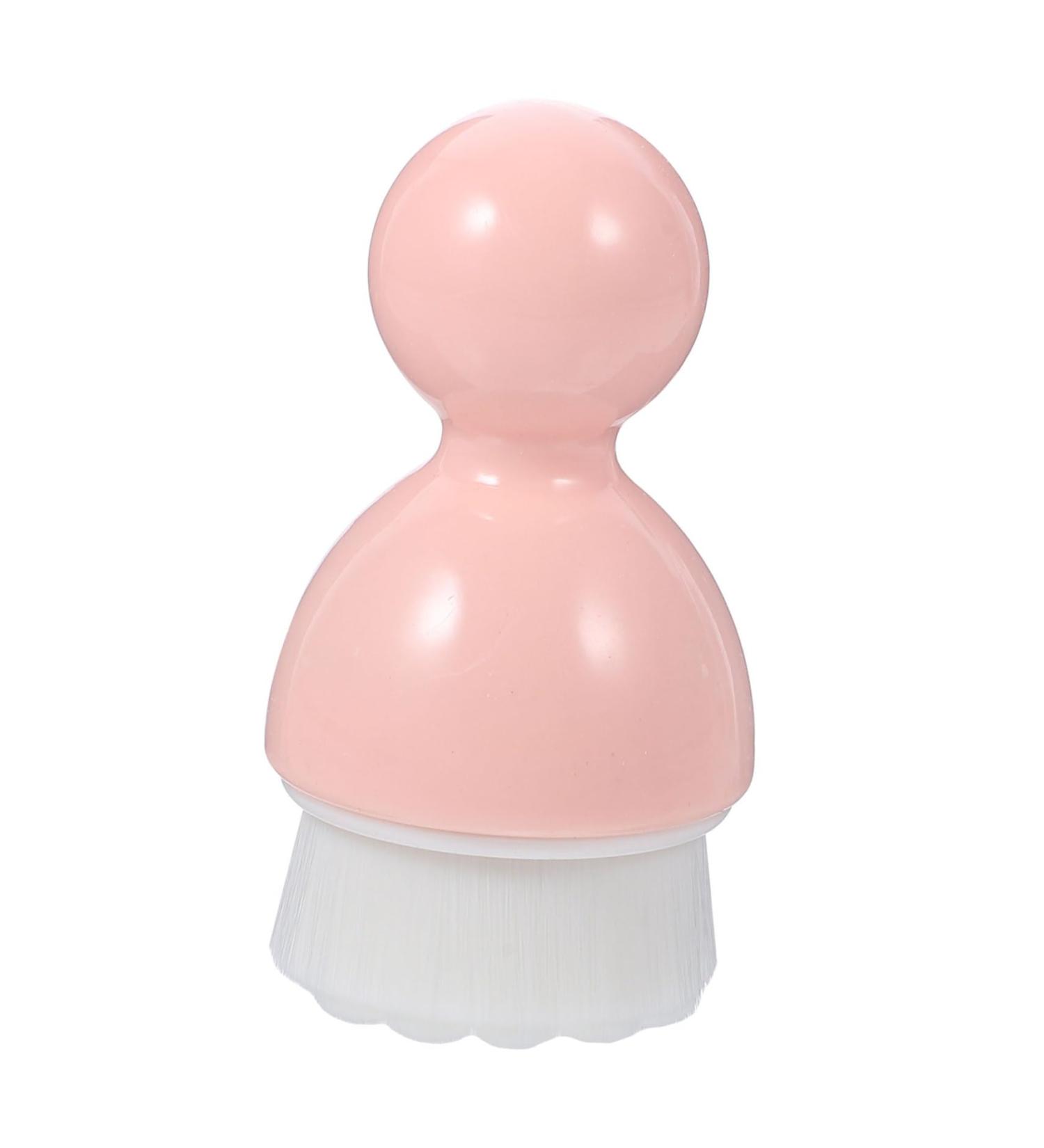 Healeved 1pc Cleansing Brush Portable Facial Brush Face Brush Handheld Facial Brush Practical Facial Brush Makeup Removal Brush Cleaning Facial Brush Face Washing Brush Female Facial Brush - Buy Online on GoSupps.com