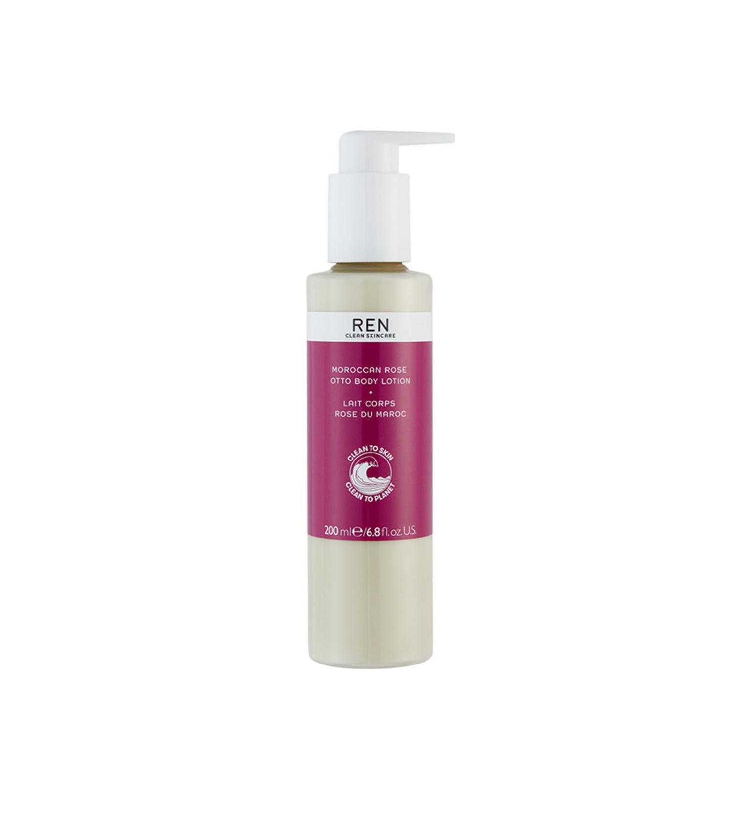 REN Clean Skincare Moroccan Rose Body Cream - Nourishing Vegan Lotion with Shea Butter | Cruelty-Free | 6.8 Fl Oz - International Shipping Available - Buy Online on GoSupps.com
