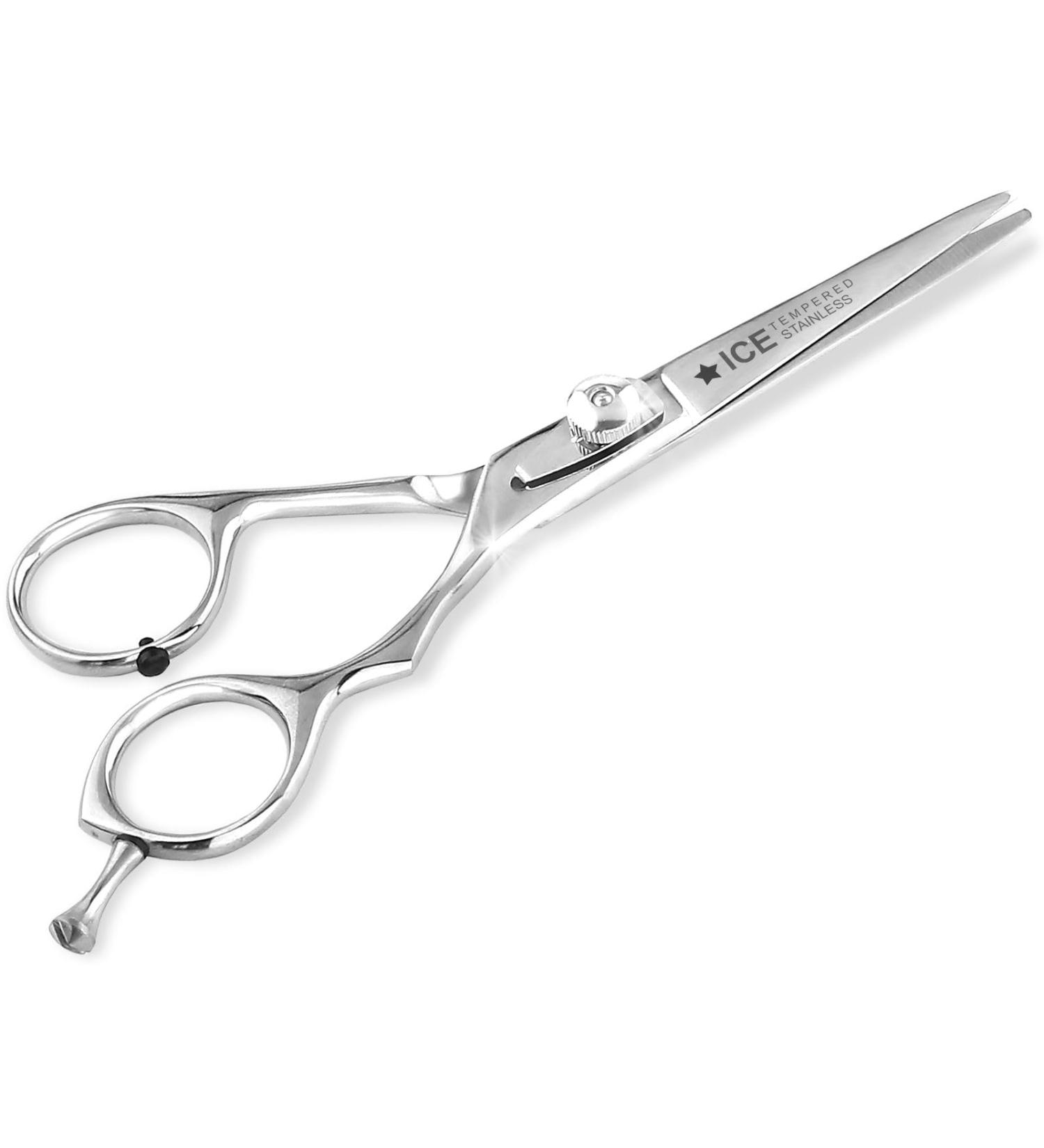Professional Stainless Steel Hair Scissors | Effilier & Modeling Hairdressing Scissors (5.5 inches) - Sharp Rust-Free Cutting Edge for Perfect Haircuts - Buy Online on GoSupps.com