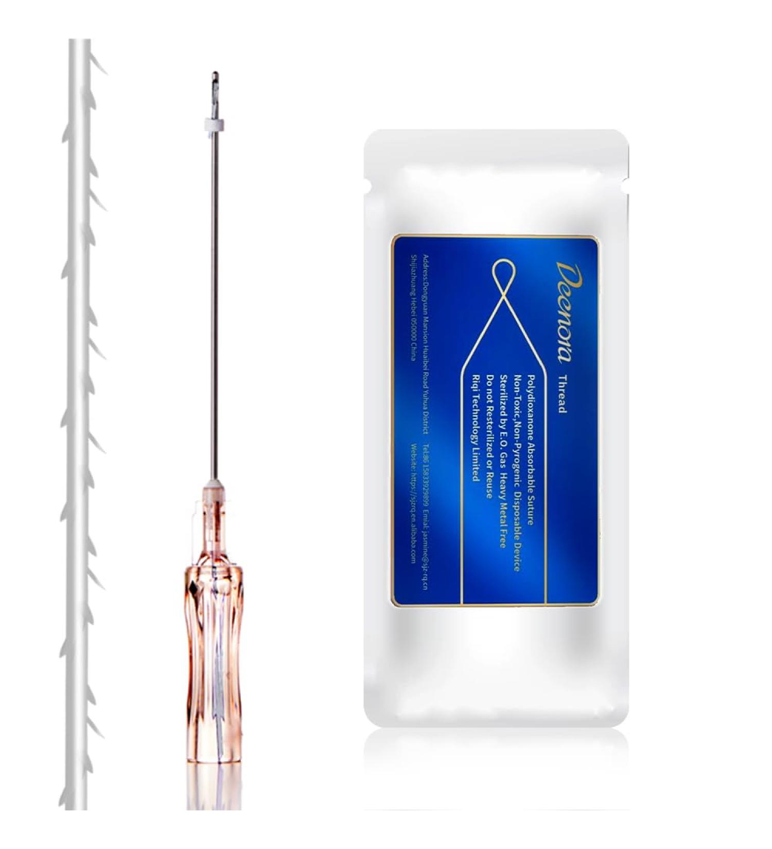 Pdo Threads Cog Lifting Threads - 360R Face Lift Pcl Cog 4D Sharp 19G 100MM | International Shipping Available - Buy Online on GoSupps.com