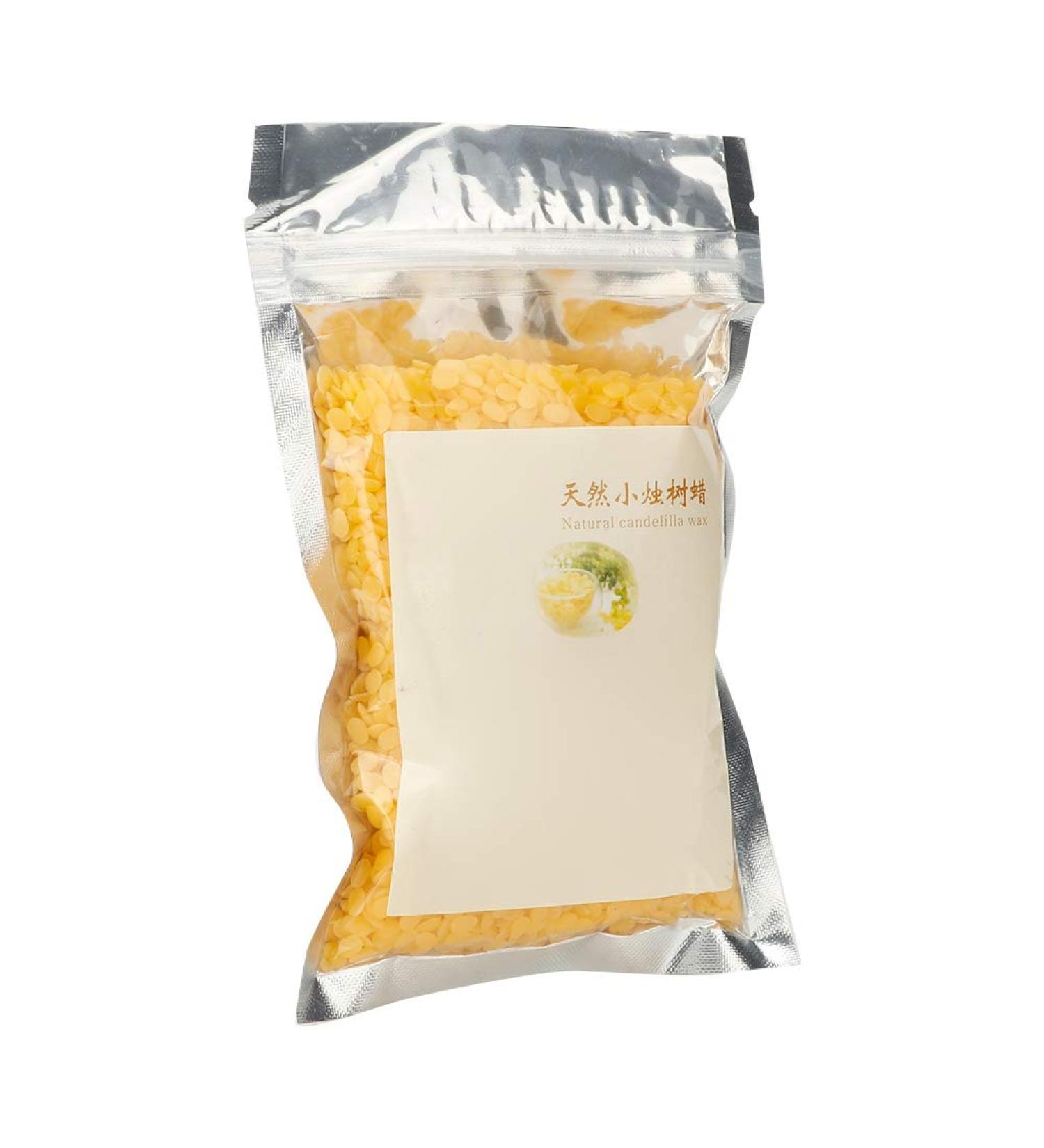 DIY Manual Lipstick Lip Balm Cosmetics Material All-Natura Safe Premium Quality Candelilla Wax for Make Lipstick Lip Balm(100g/bag) - Buy Online on GoSupps.com