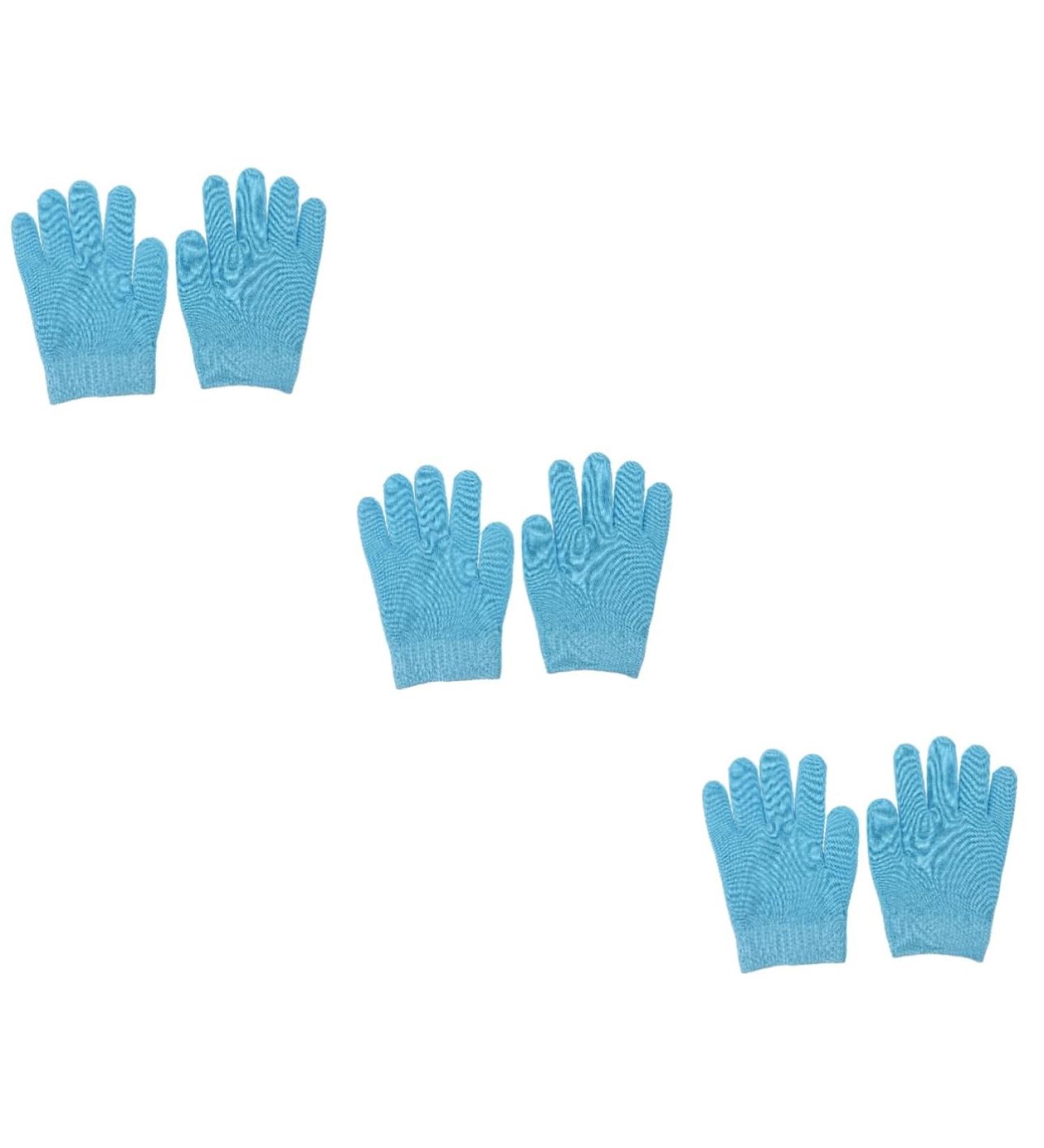 Healeved 3 Pairs Moisturizing Gel Gloves Cotton Moisturizing Gloves Hydrating Gloves Spa Gloves Womens Glives Dry Cracked Hands Gloves Cotton Gloves for Care Miss Sock Cotton - Buy Online on GoSupps.com