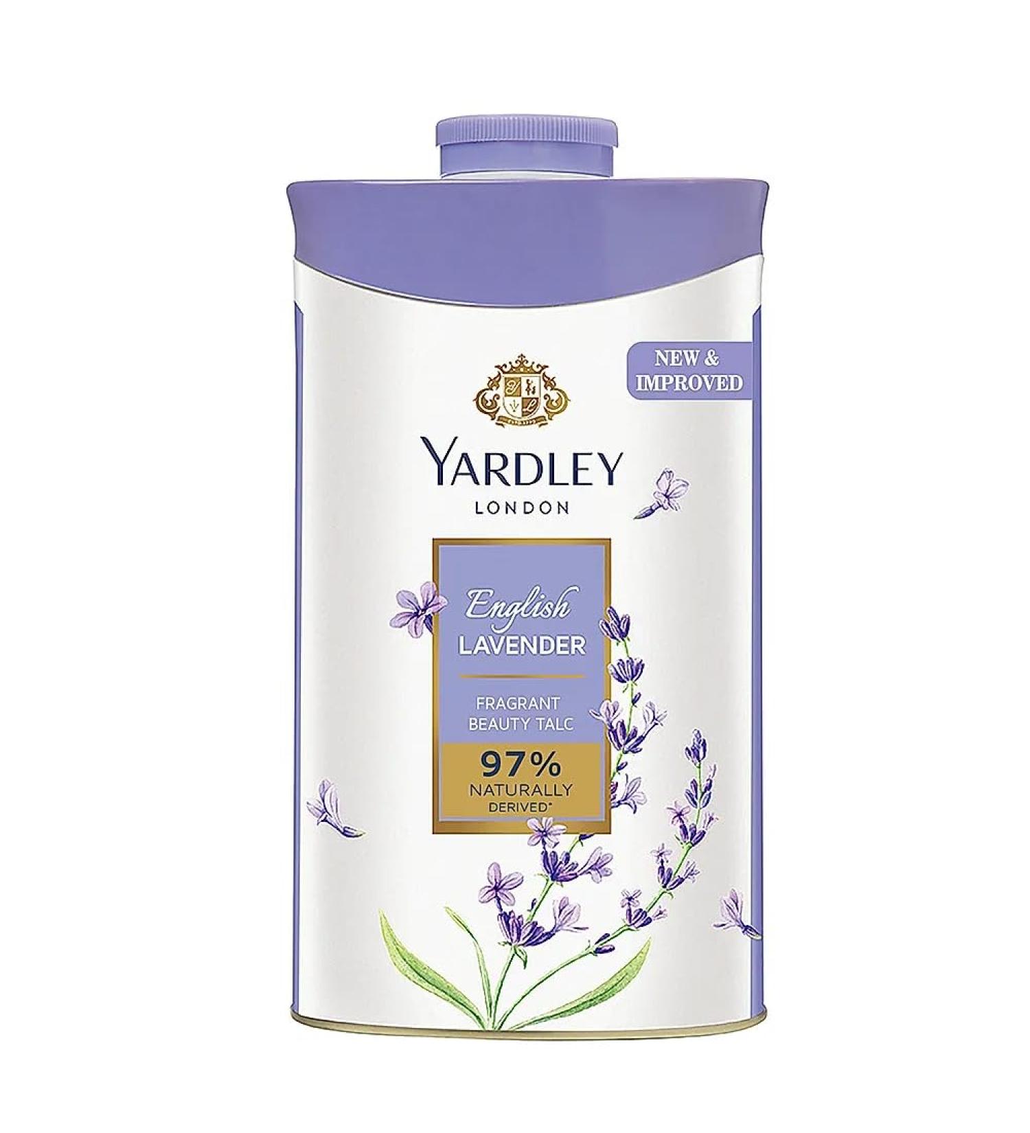Yardley English Lavender Talc 250gm Pack of 1 - Buy Online on GoSupps.com