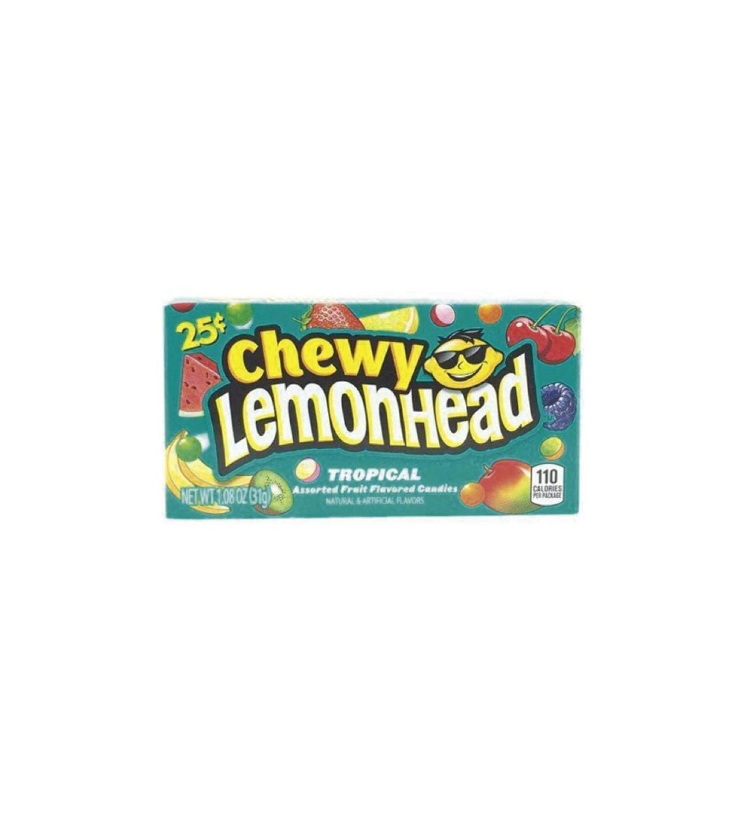 Lemonhead Tropical Chewy s & Friends (1 Box Of 24) Delicious Tasty And Twisty Treat Gift Hamper - Buy Online on GoSupps.com