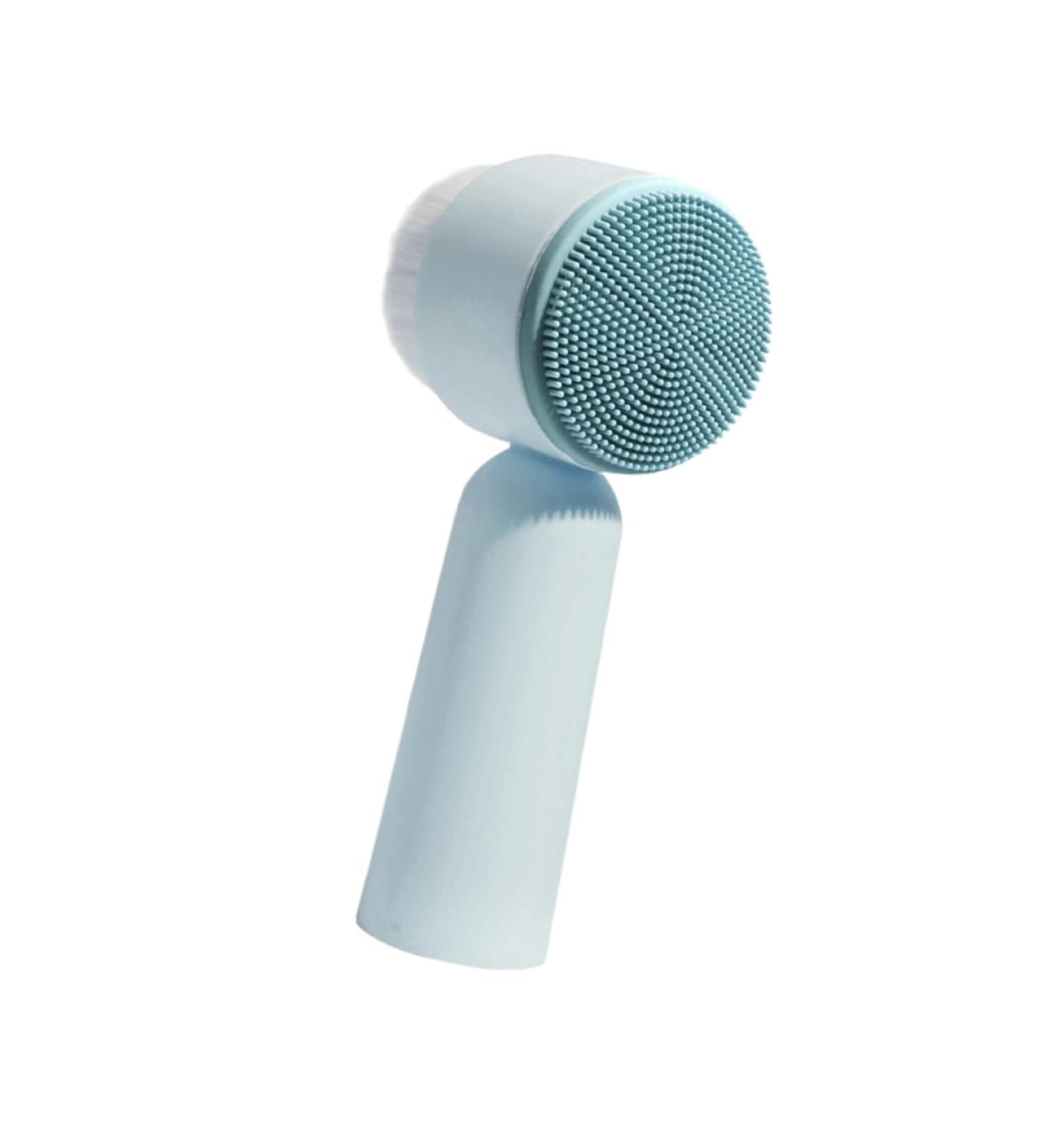 minkissy Cleanser Cleansing Brush face Pore Cleanser Brush for deep Cleaning face Cleaning face Cleanser Facial Brush Handheld Brush Bristles Bristle Brush Brush Blue 5.5X12.5cm - Buy Online on GoSupps.com