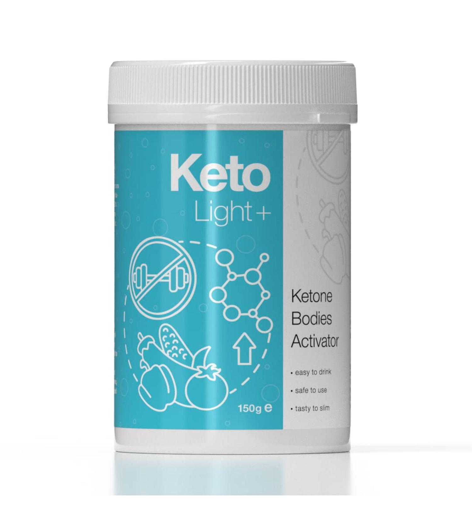 Keto Light Plus Original - Vegan Protein Shake for Ketogenic Diet | Fat Burning Coconut Flavor 150g - Buy Online on GoSupps.com