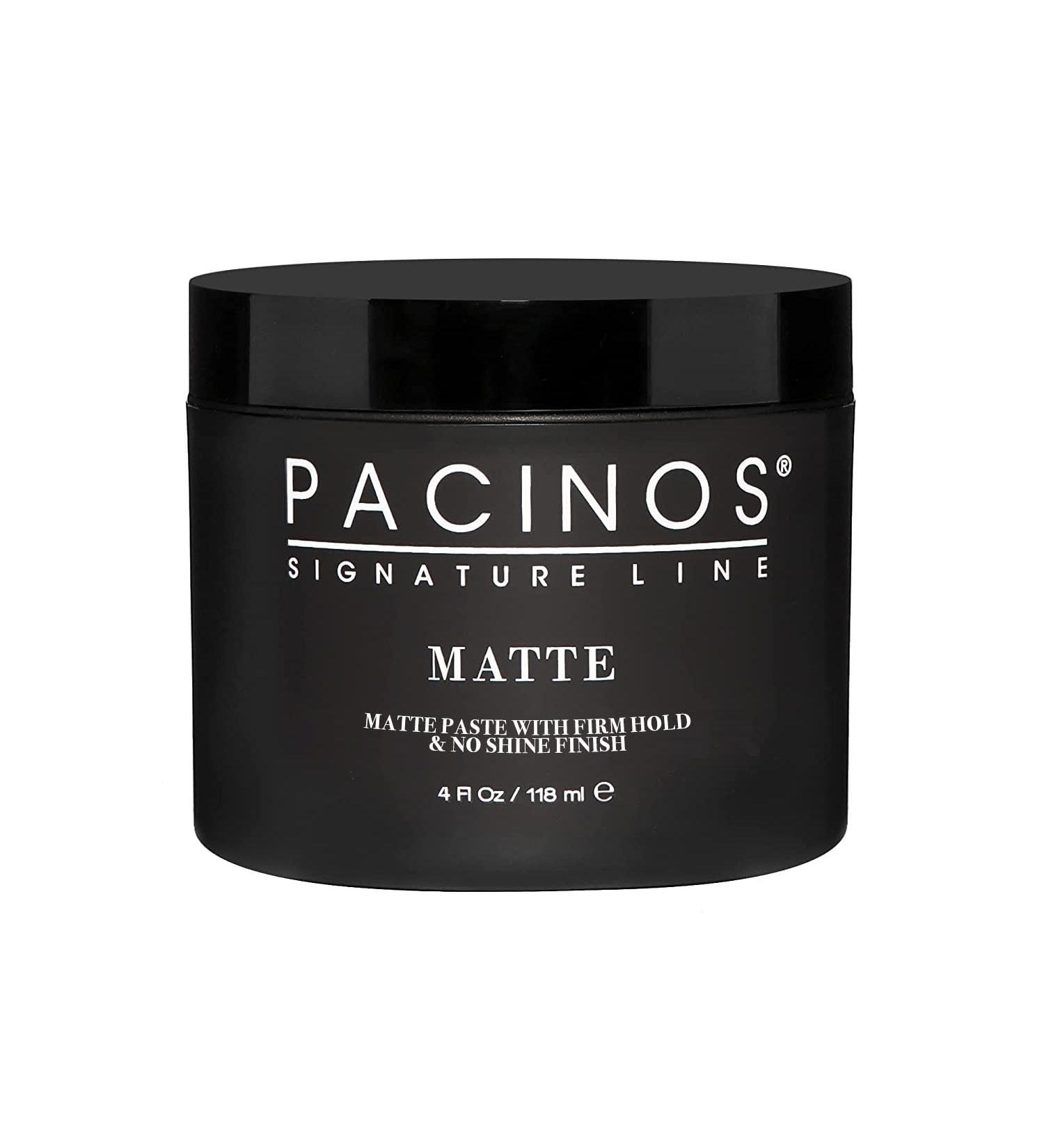 Pacinos Matte Hair Paste - 4 Fl. Oz. | Strong Hold Styling Paste for Men - Buy Online on GoSupps.com