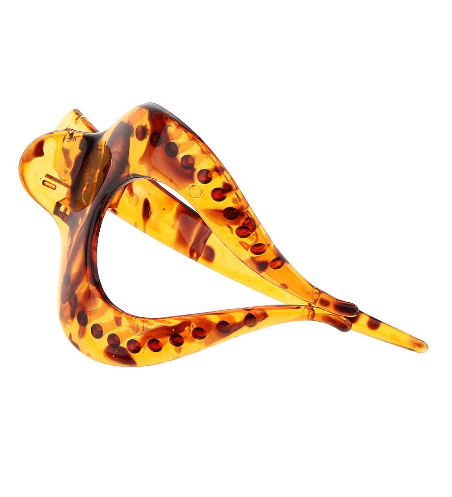 Fenteer Large Hair Clip - Light Brown Hair Claw & Clamp for Strong Ponytails | International Shipping Available - Buy Online on GoSupps.com