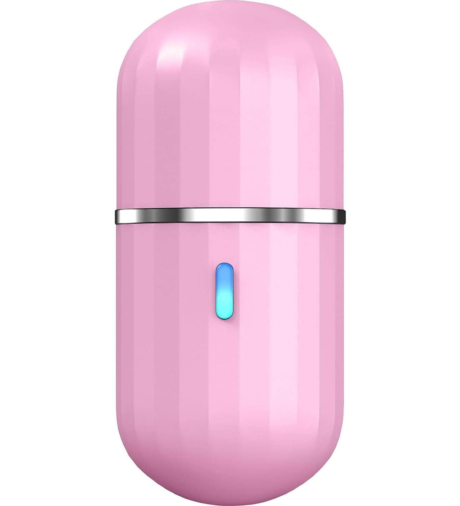 Rechargeable Electric Razor for Women - Waterproof Bikini Trimmer & Shaver for Legs, Underarms & Face - Pink - Buy Online on GoSupps.com