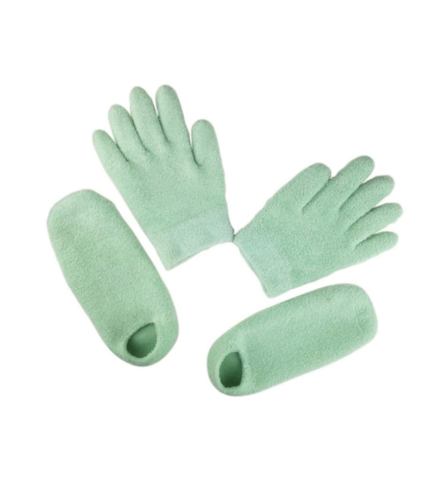 minkissy 1 Set Hand Night Gloves Dry Cracked Hands Gloves Moisturizing Gloves Hand Softening Gloves Nitrile Exam Gloves Gel Socks Disposable Gloves Moisture Feet Socks Dry Skin Short Boots - Buy Online on GoSupps.com