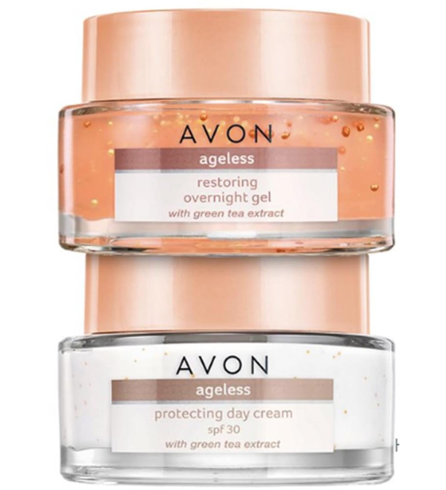 Avon Nutra Effects Ageless Protecting Day SPF30 & Night Cream - 50ml each - Buy Online on GoSupps.com