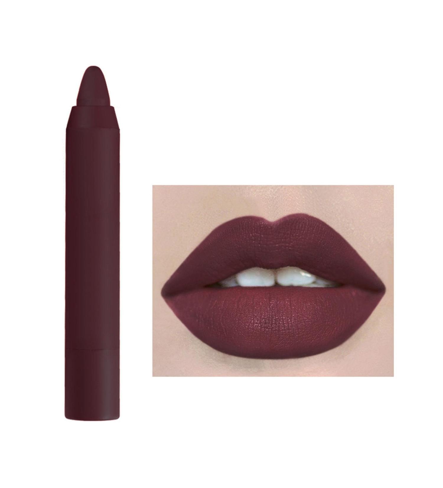 Bestvisse Matte Lipstick Moisturizing Waterproof Nourishing Lipstick - Daily Travel Makeup Supplies - Buy Online on GoSupps.com