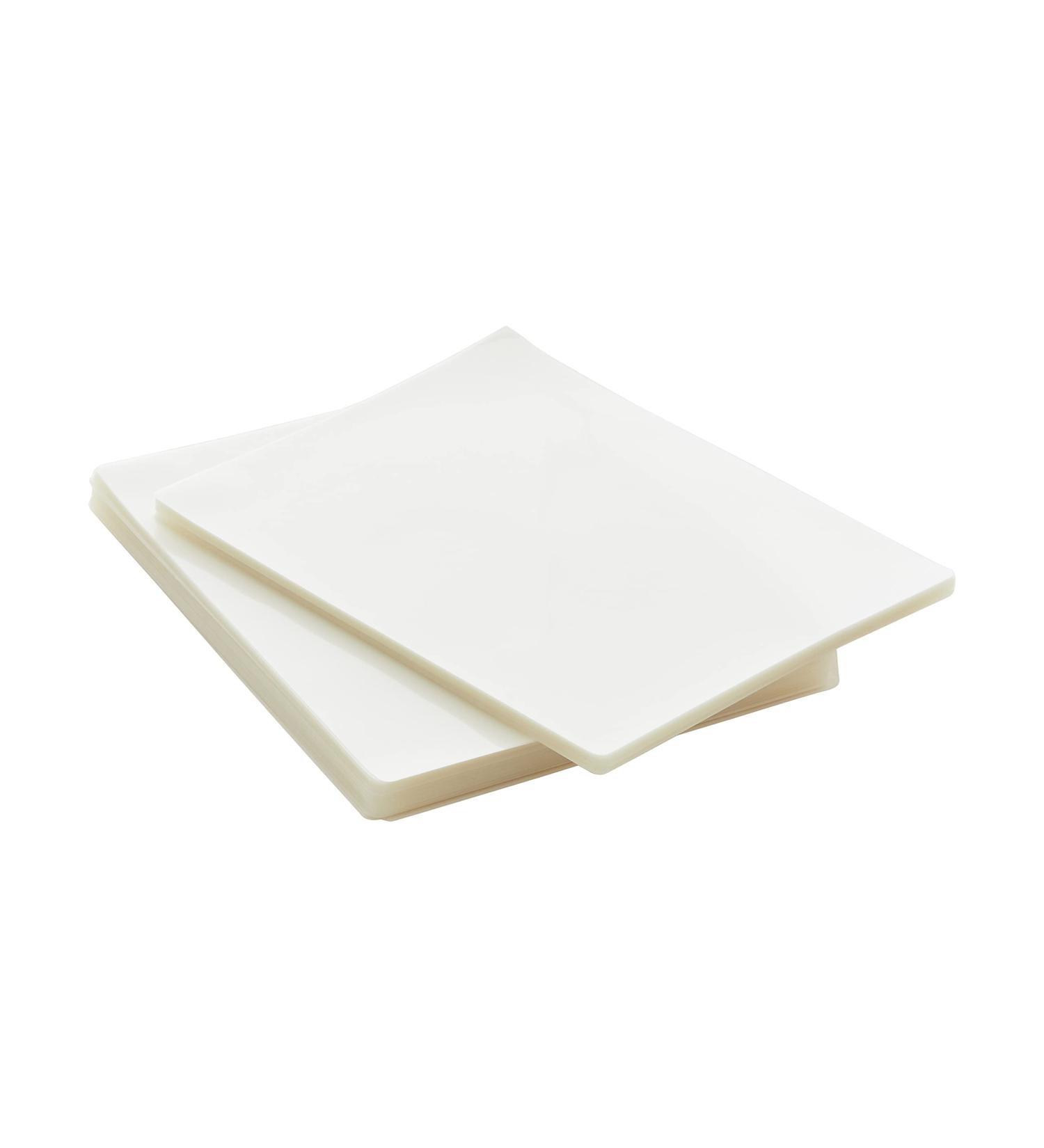 Amazon Basics Clear Thermal Laminating Plastic Paper Laminator Sheets - 9 x 11.5-Inch  200-Pack  3mil 200-Pack Sheets - Buy Online on GoSupps.com