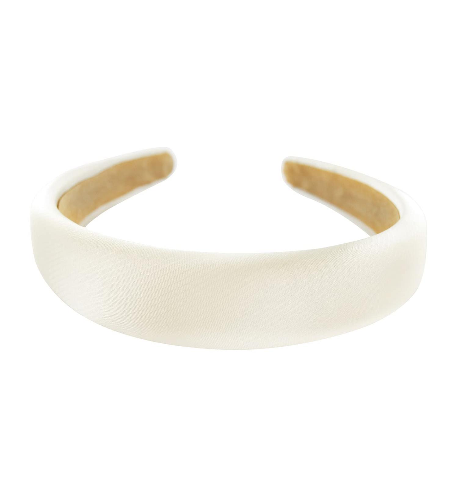 Buy AXY Cream White Metallic Look Headband - Padded Hair Accessory for Ladies | International Shipping Available - Buy Online on GoSupps.com