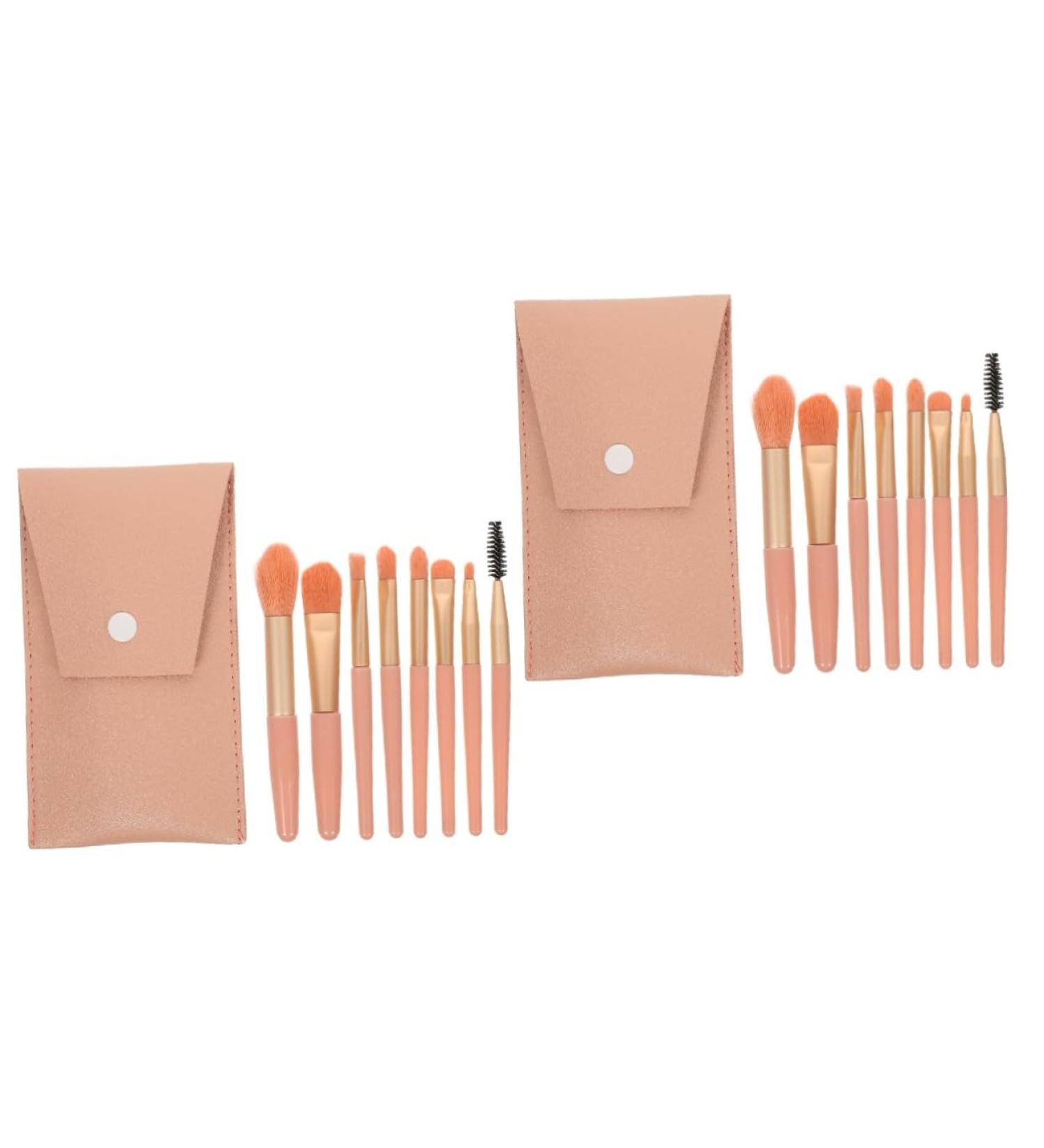 minkissy Makeup Tool 2 Sets Travel Makeup Face Beauty Tools Powder Applicator Brush Cosmetics Supply Brush for Makeup Lip Brush Cosmetology Kit Mini Brush Major Miss Wood Makeup Tools - Buy Online on GoSupps.com