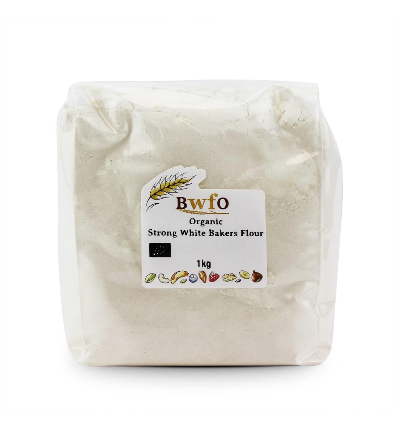 Organic Strong White Bakers Flour 1kg (BWFO)