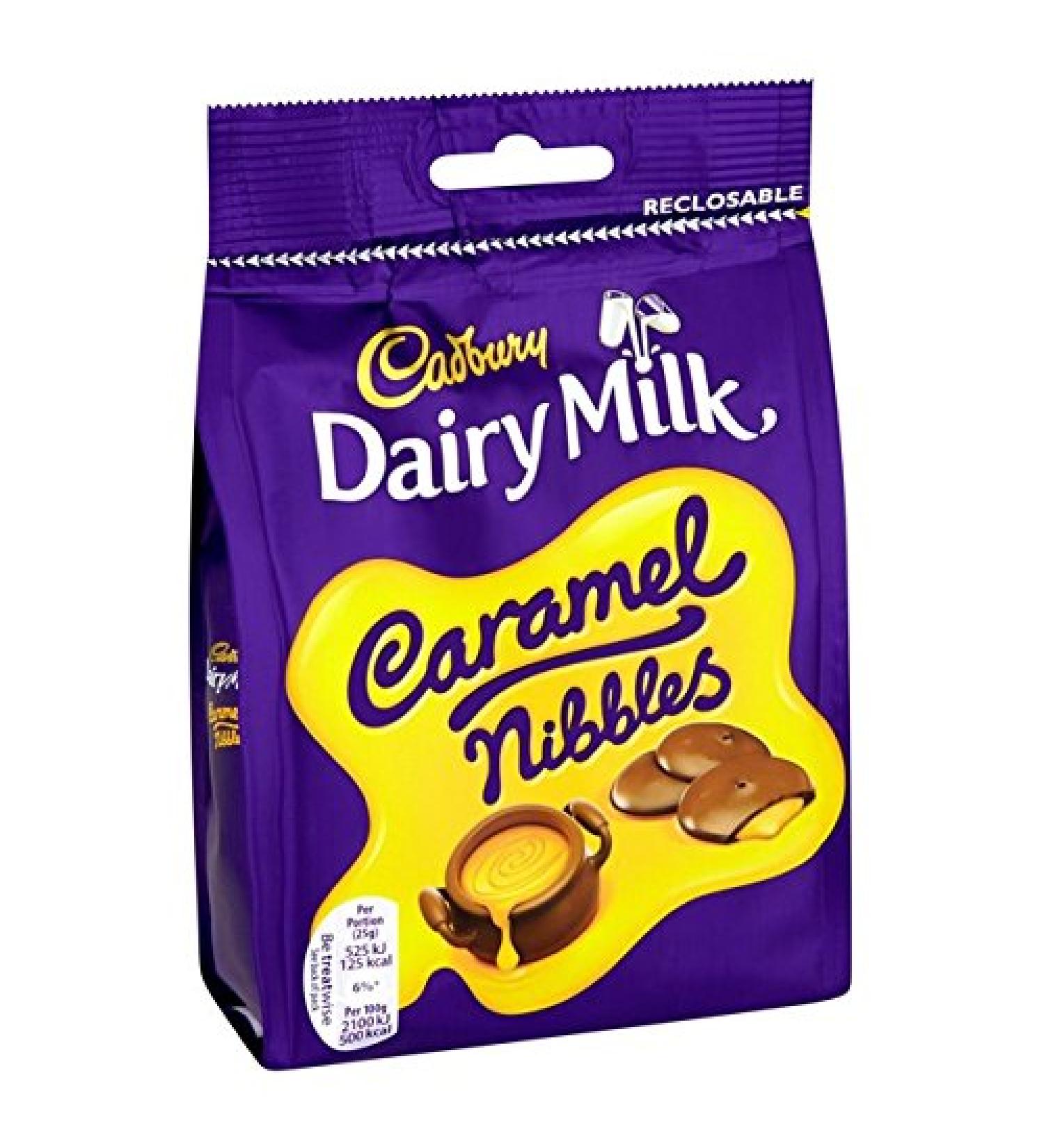 Cadbury Cadbury 6-pack of Caramel Dairy Milk Snacks 120g